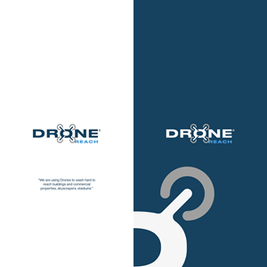 Logo Design by Felipe Moura for Drone Reach  | Design #34324867