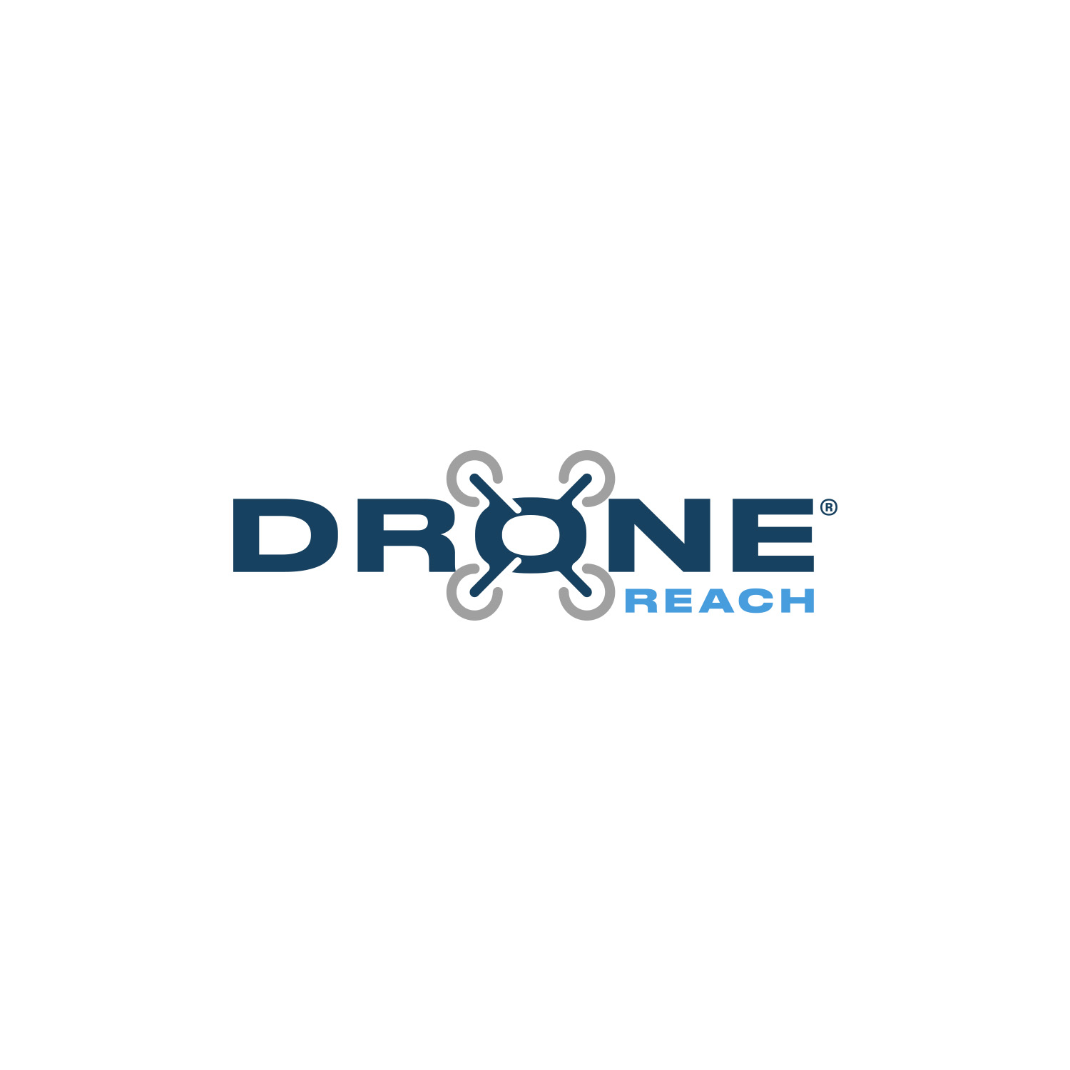 Logo Design by Felipe Moura for Drone Reach  | Design #34603141