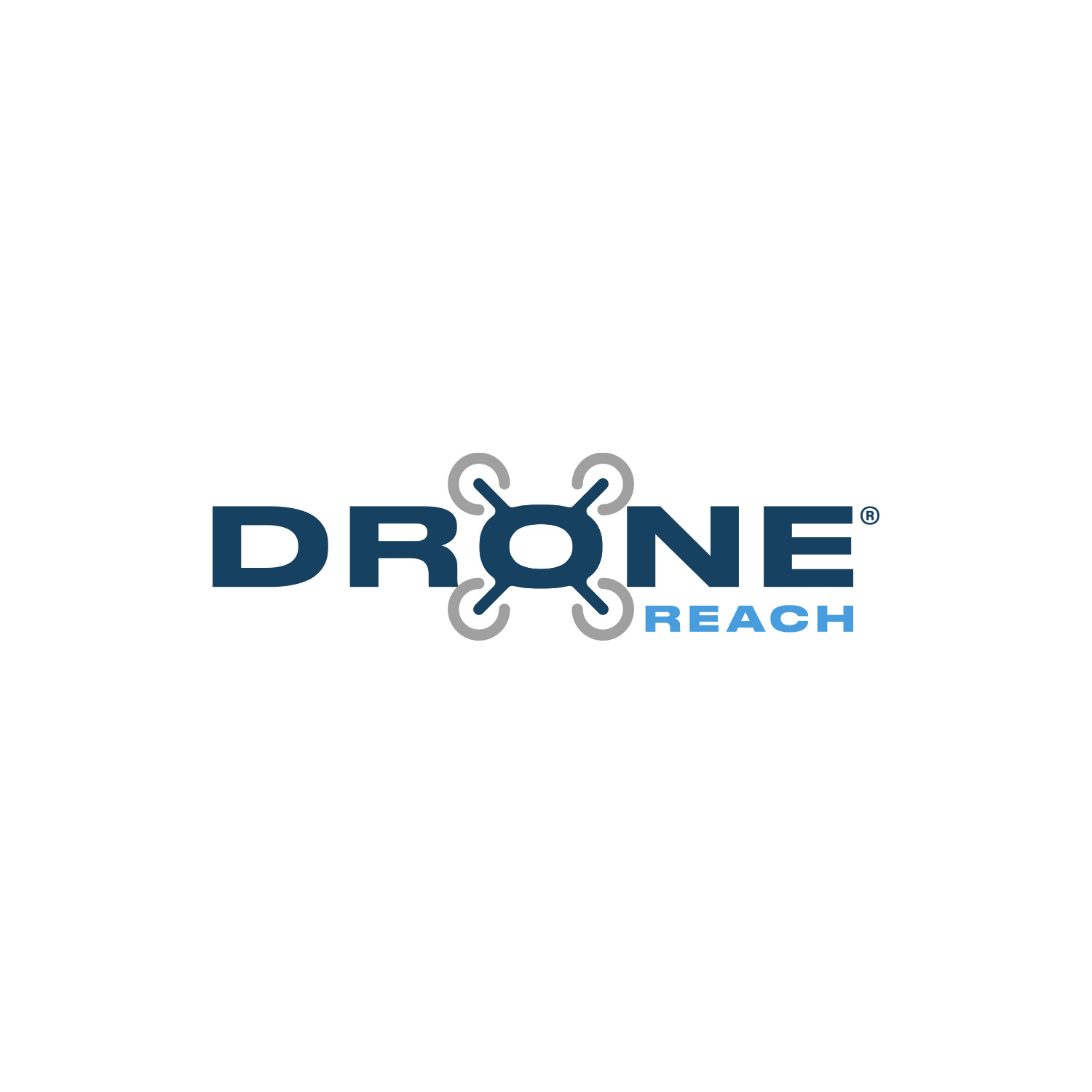 Logo Design by Felipe Moura for Drone Reach  | Design #34610057