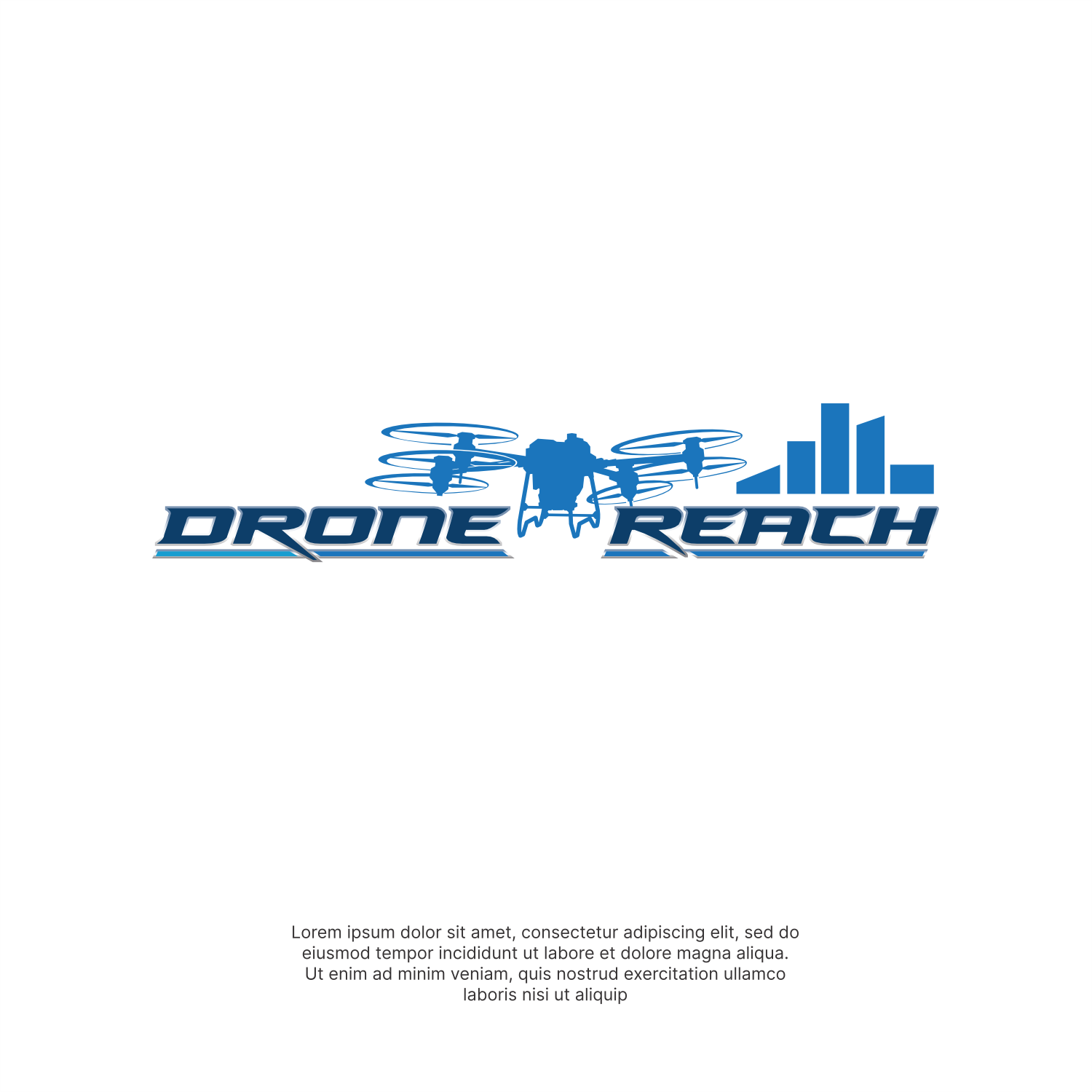 Logo-Design von ThiagoB für Drone Reach  | Design #34612246