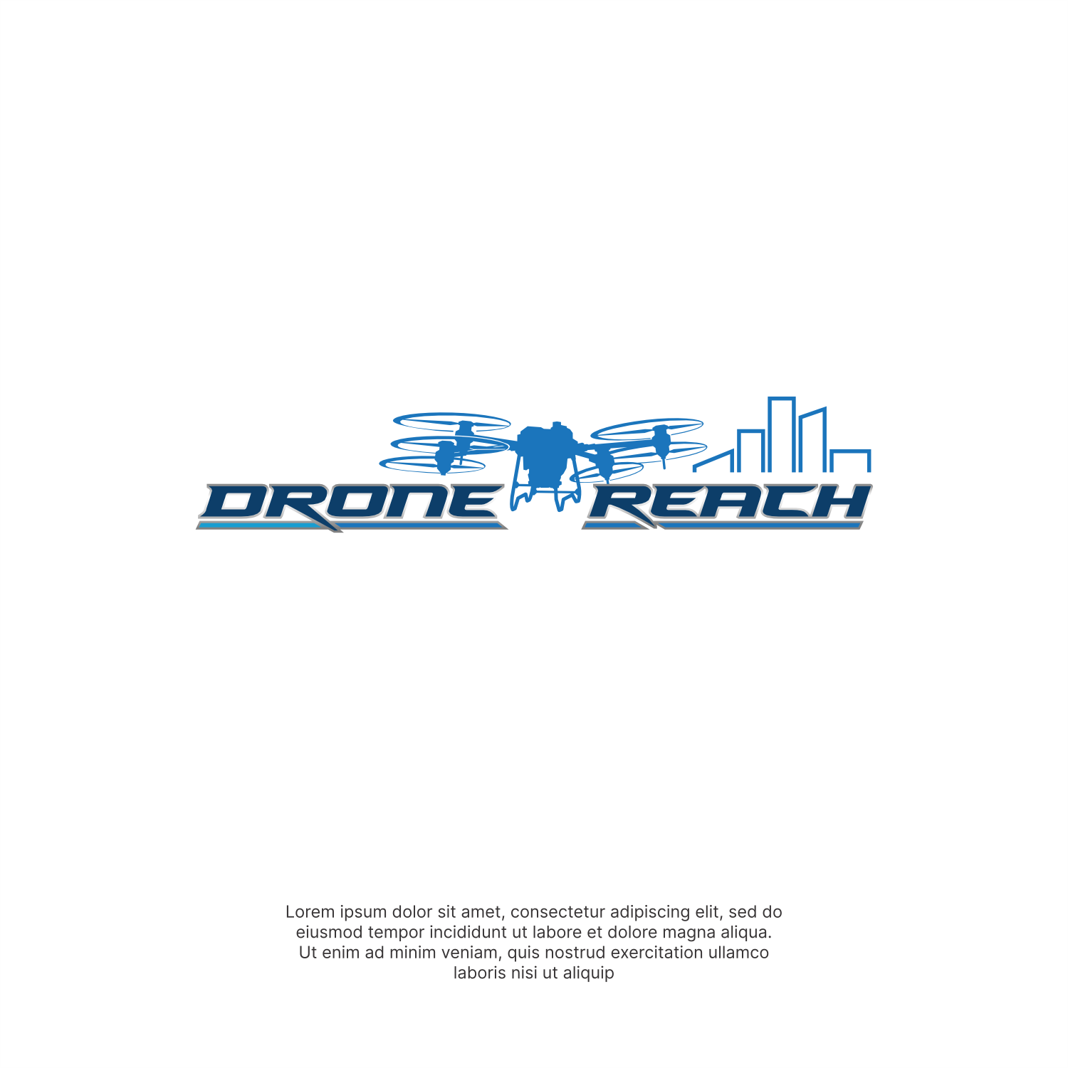 Logo Design by ThiagoB for Drone Reach  | Design #34612251