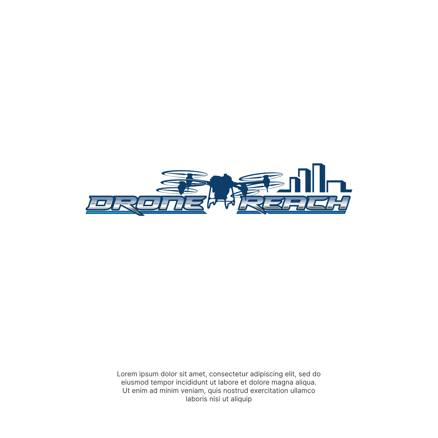 Logo Design by ThiagoB for Drone Reach  | Design #34612253