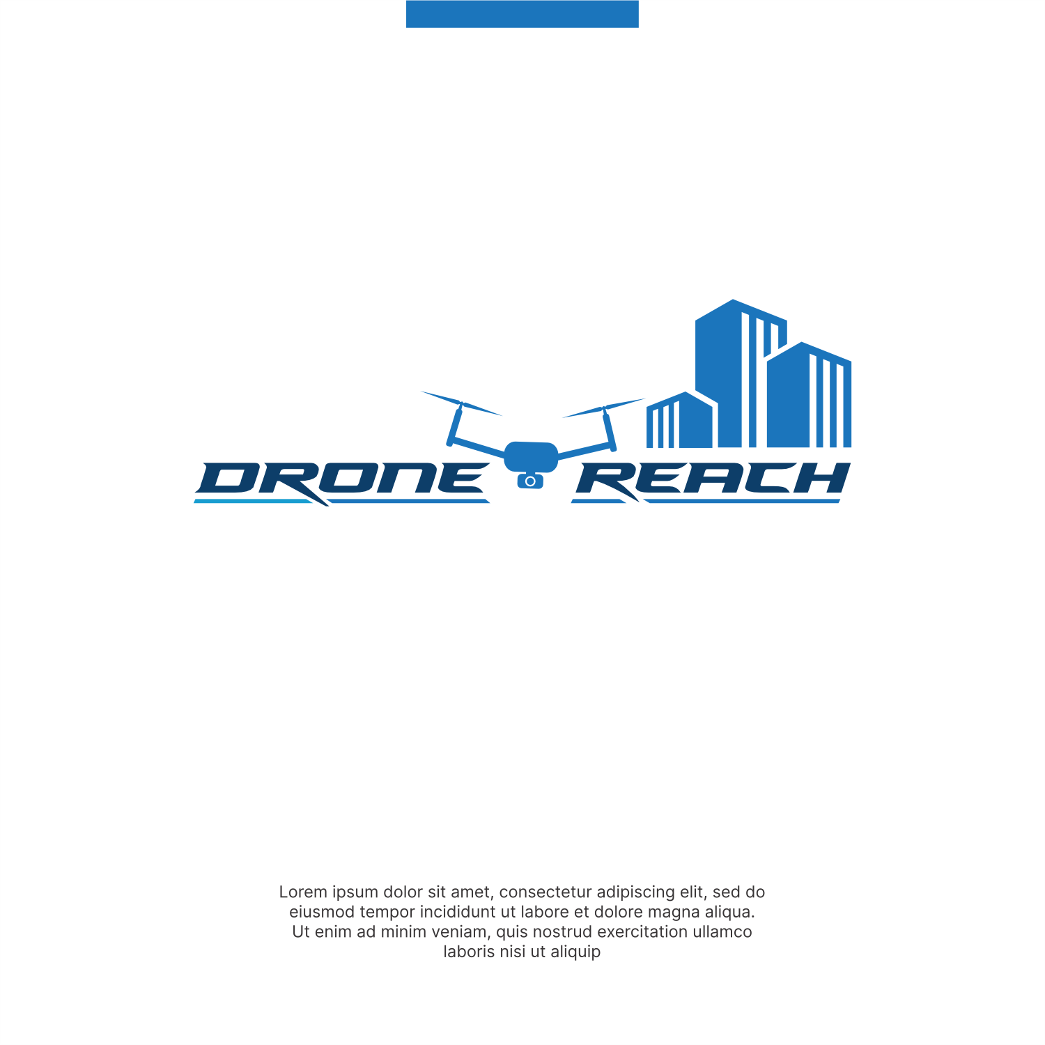 Logo-Design von ThiagoB für Drone Reach  | Design #34625721