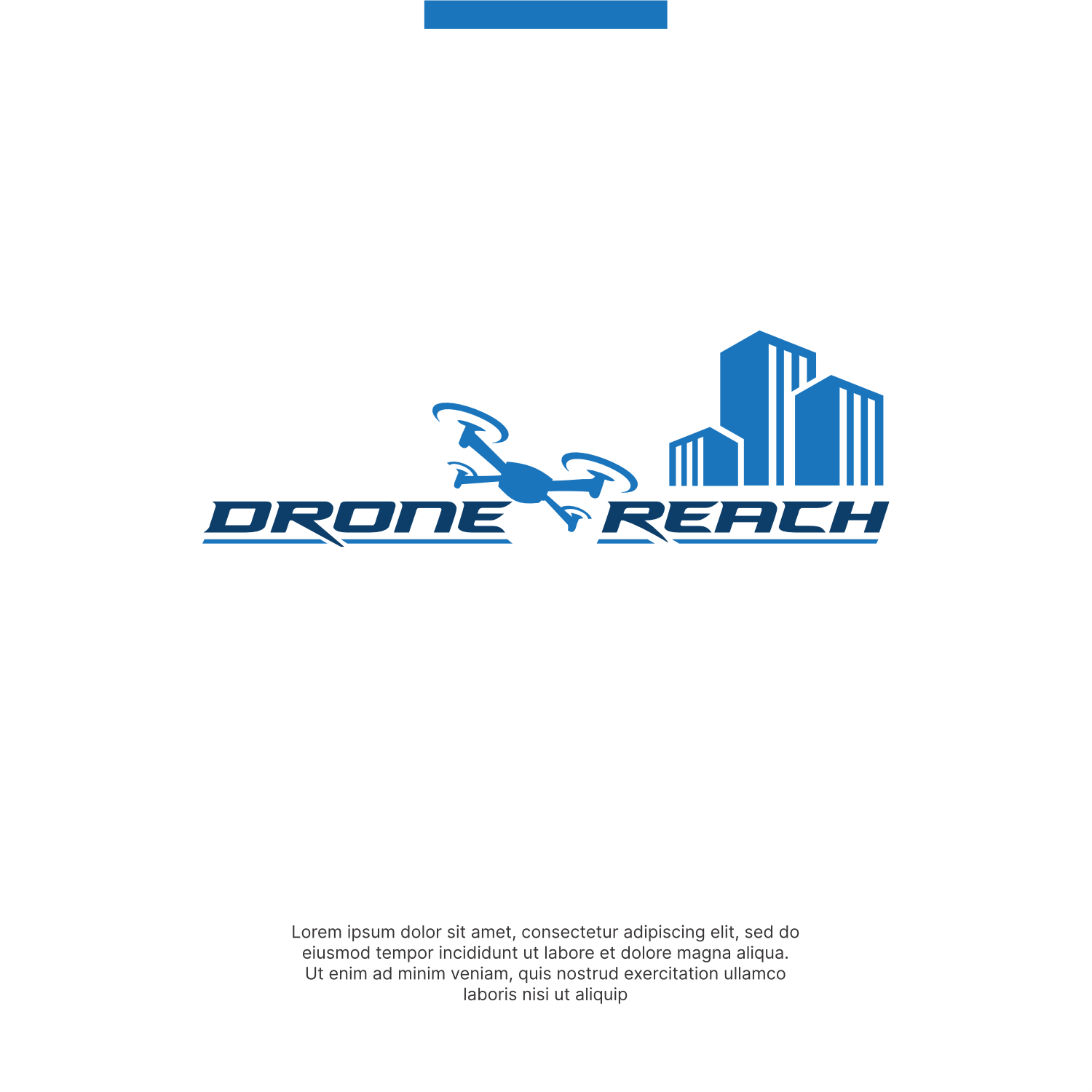 Logo-Design von ThiagoB für Drone Reach  | Design #34625722