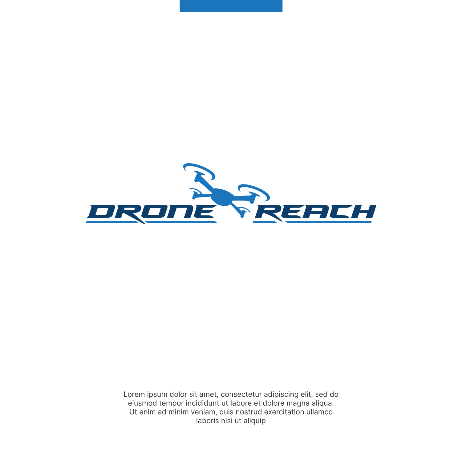 Logo-Design von ThiagoB für Drone Reach  | Design #34625723