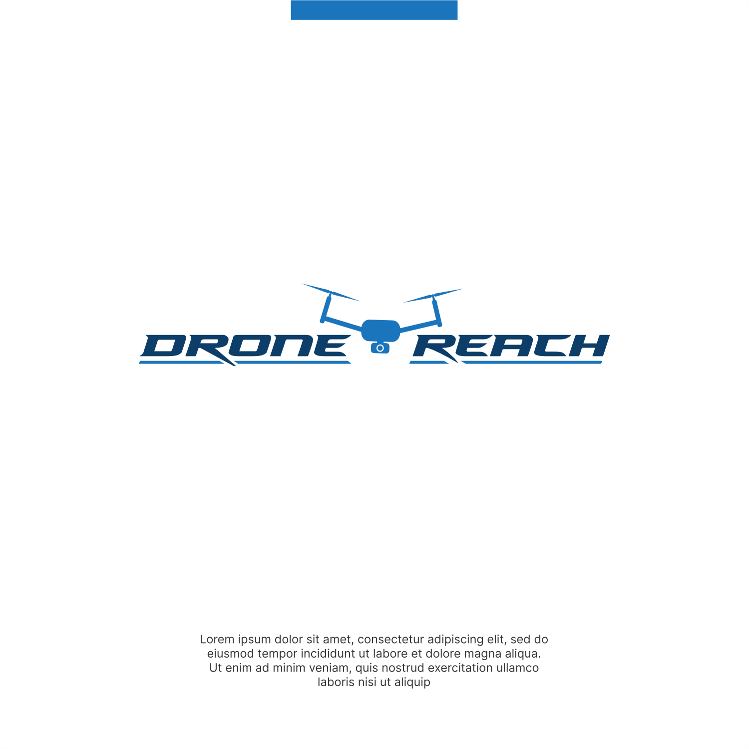 Logo-Design von ThiagoB für Drone Reach  | Design #34625724