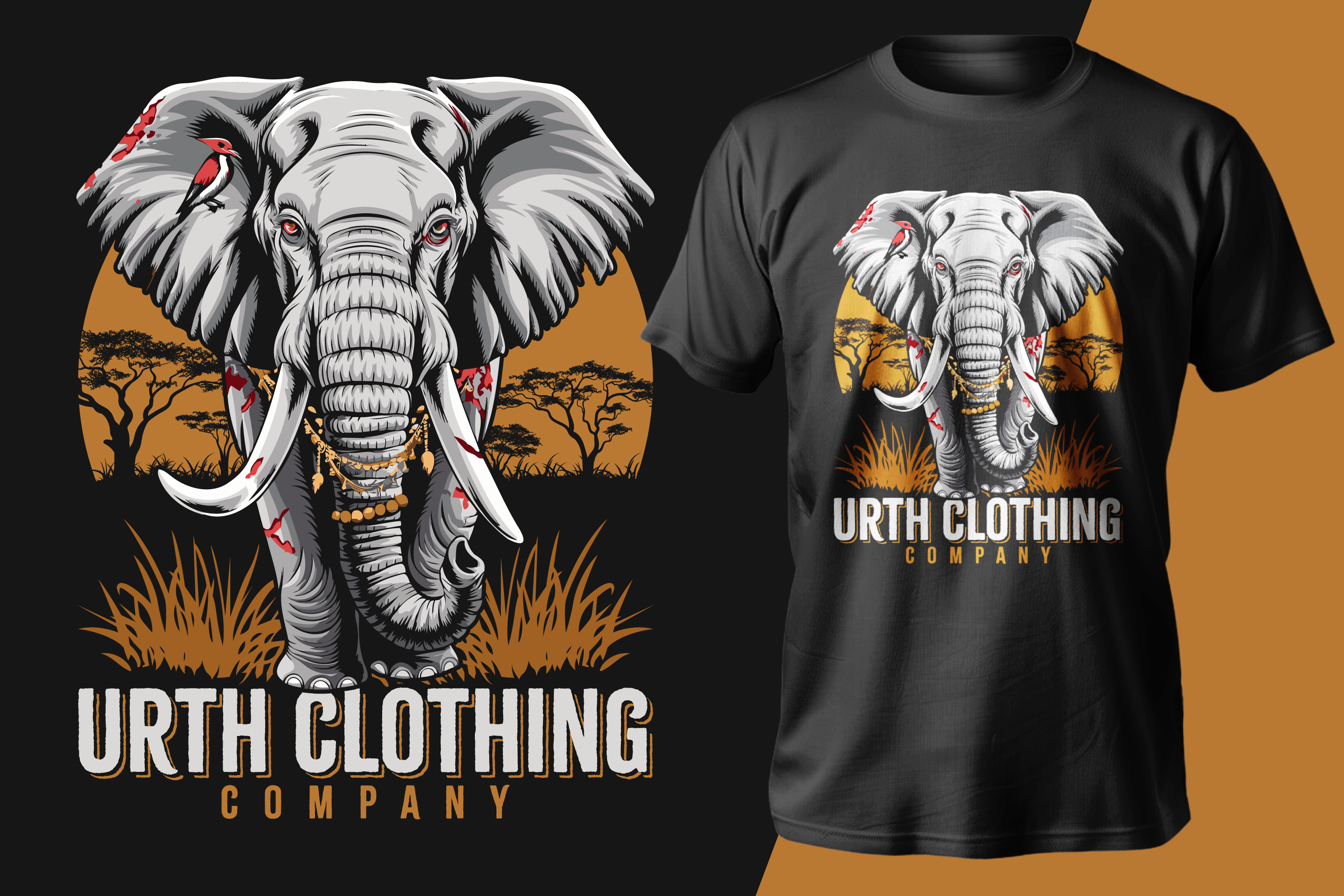 T-shirt Design by Ismail Hossain for Urth Clothing Company | Design #34322176