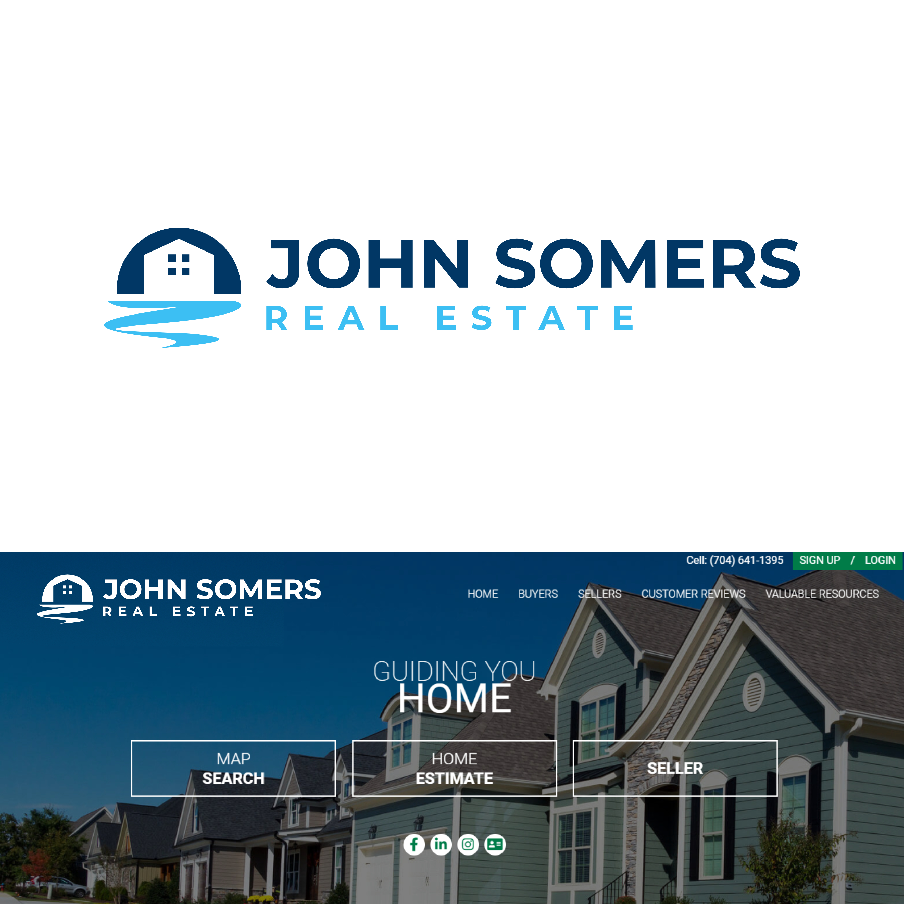 Logo Design by MasMasDesign for Lake Norman Realty | Design #34328055