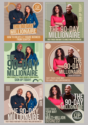Banner Ad Design by Designer Thamara for Adiva+Publishing | Design: #34333427