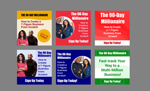 Banner Ad Design by Joy Designs for Adiva+Publishing | Design: #34326567