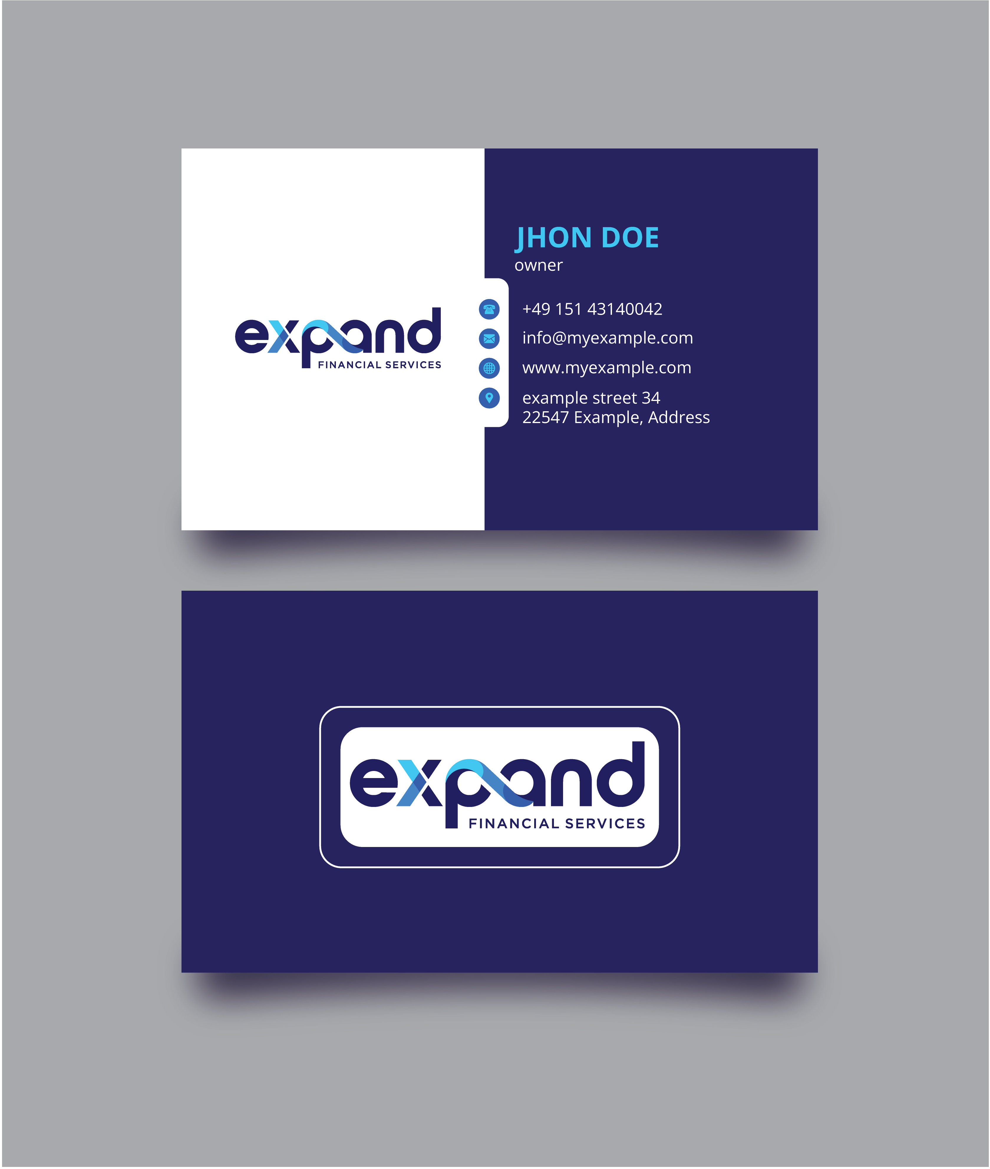 Business Card Design by Nukhta Design for this project | Design #34362377