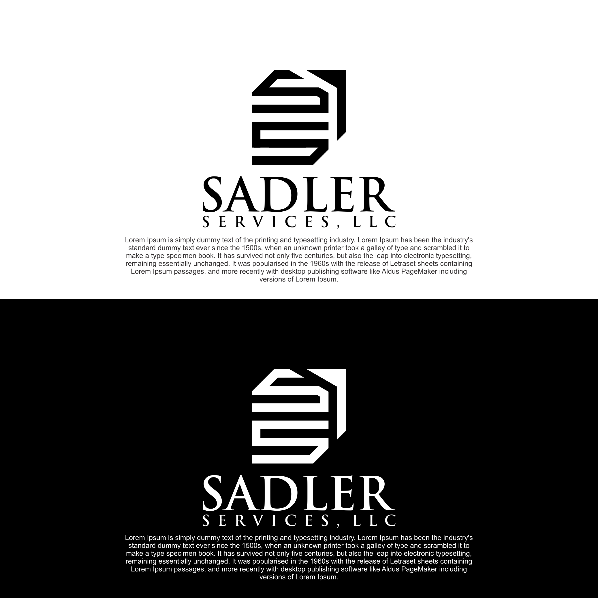 Logo Design by diego costa for Sadler Services, LLC | Design #34330406