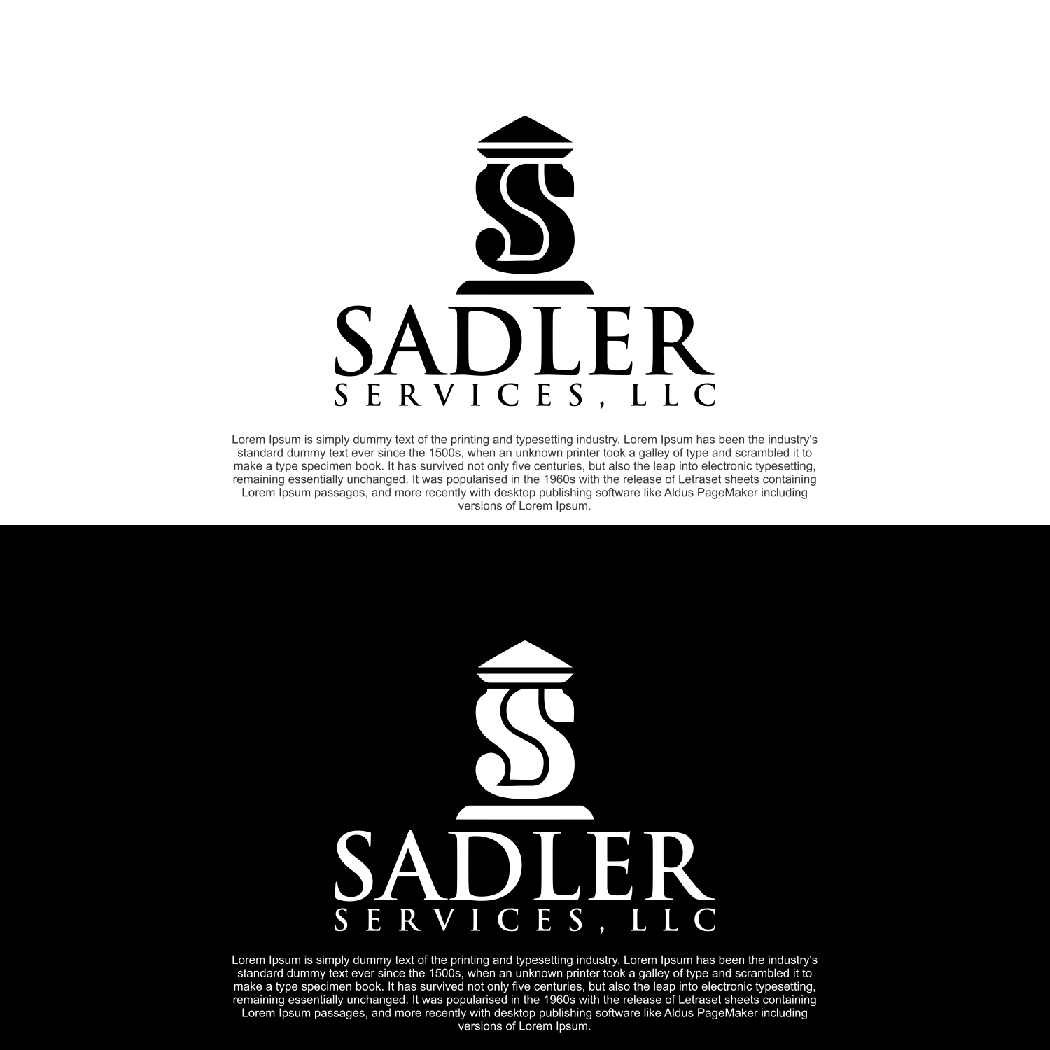 Logo Design by diego costa for Sadler Services, LLC | Design #34330448