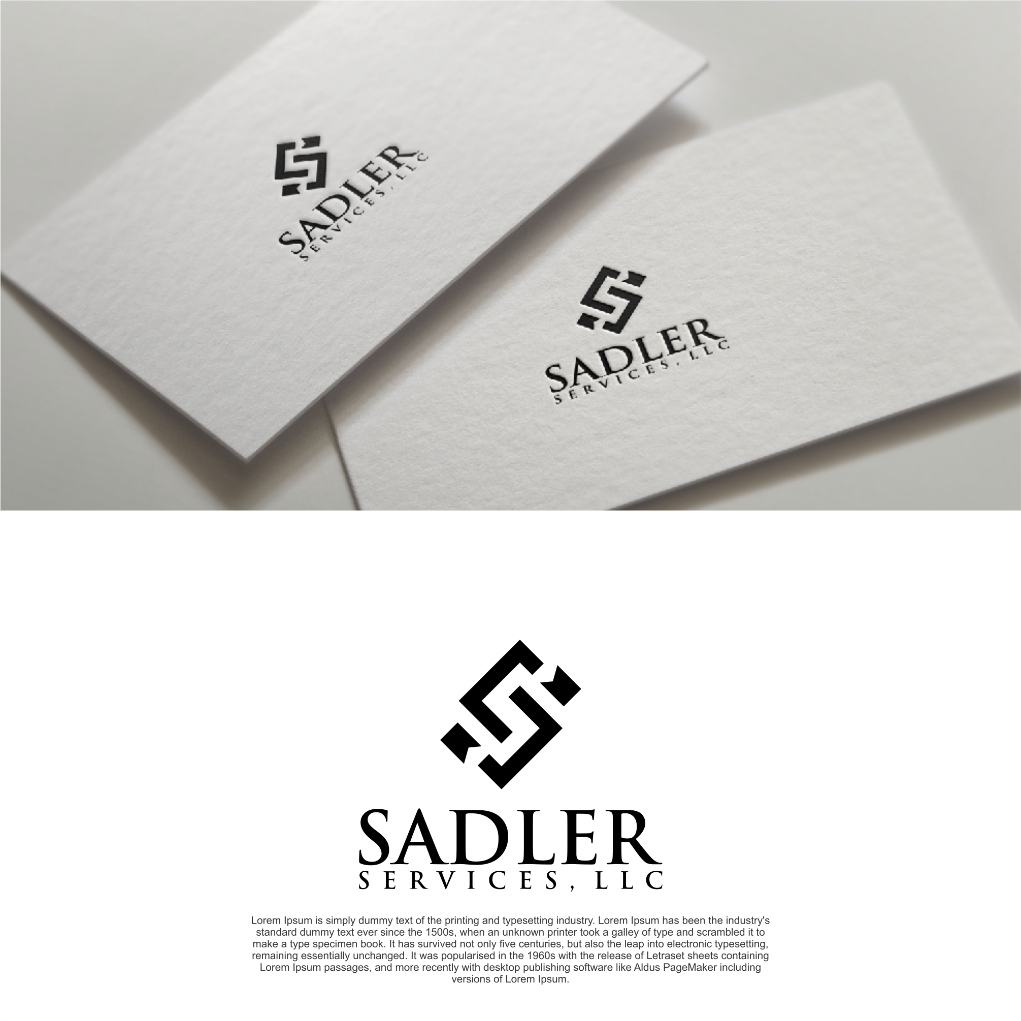Logo Design by diego costa for Sadler Services, LLC | Design #34330528
