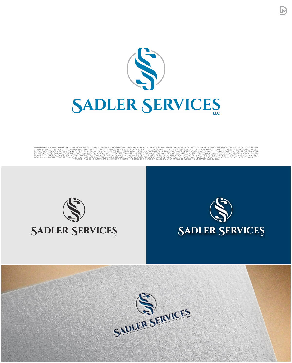 Design de Logo par D_Mantra pour Sadler Services, LLC | Design #34323701