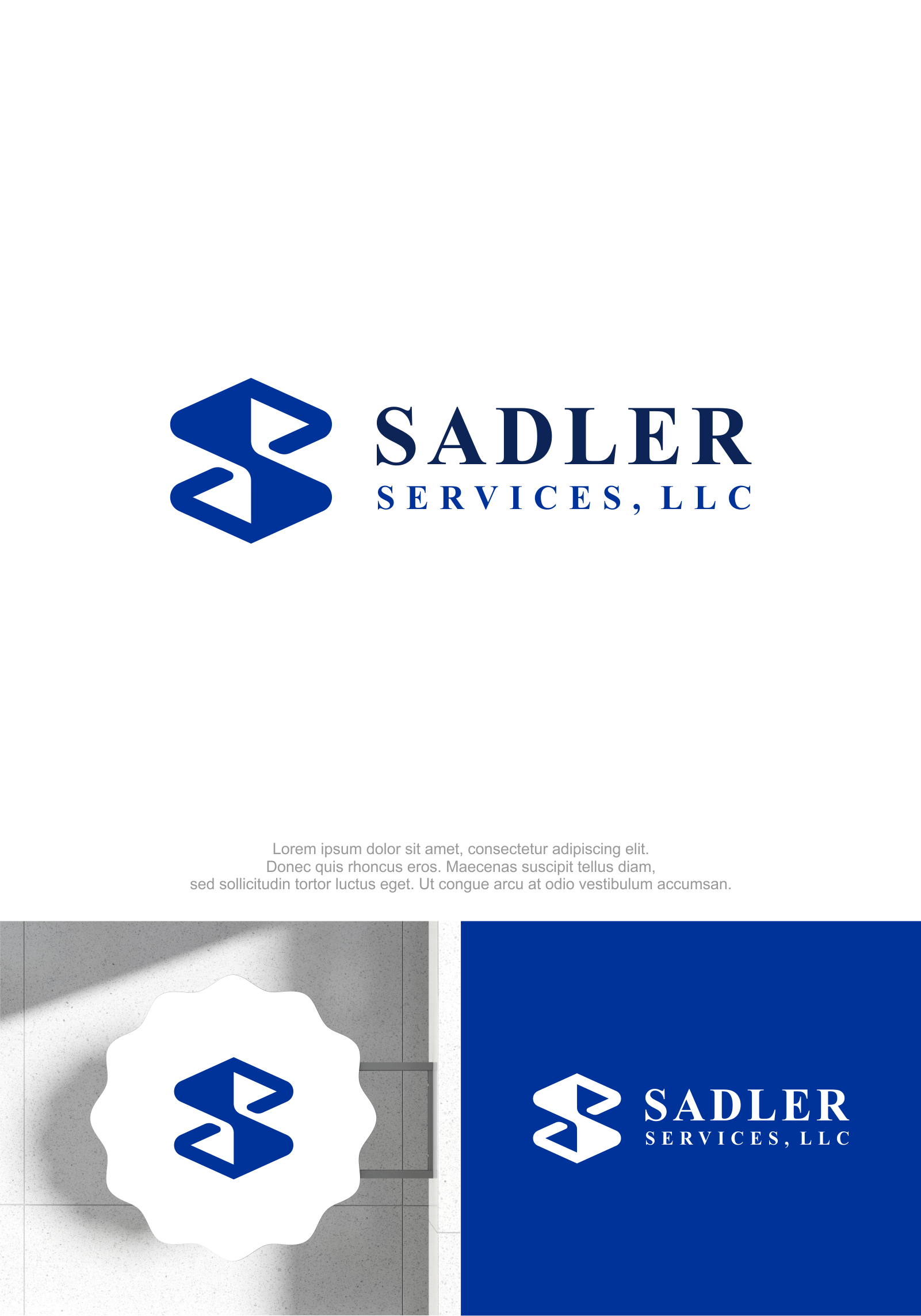 Logo Design by M.Syaiful Huda for Sadler Services, LLC | Design #34323008