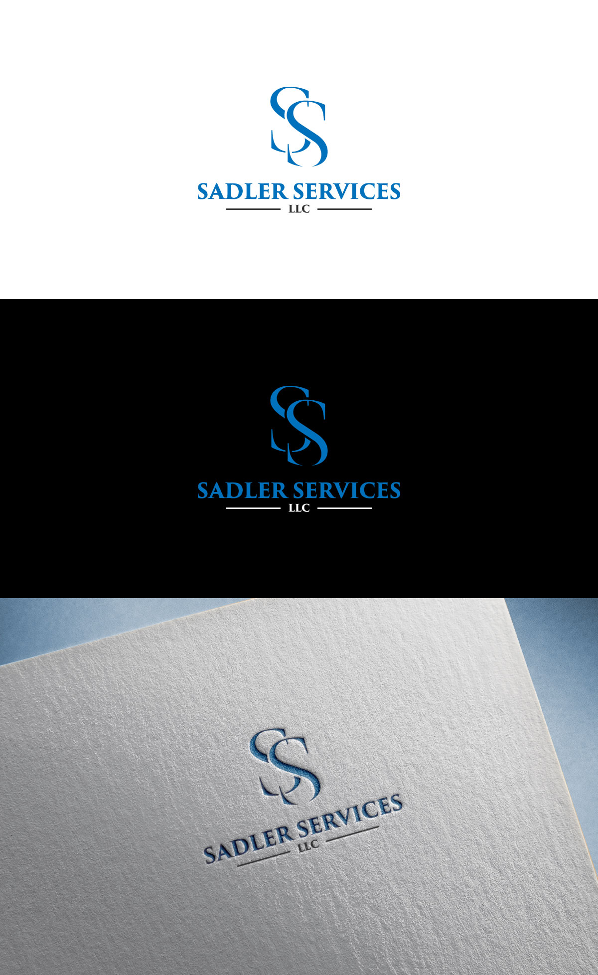 Logo Design by flora.c design for Sadler Services, LLC | Design #34327757