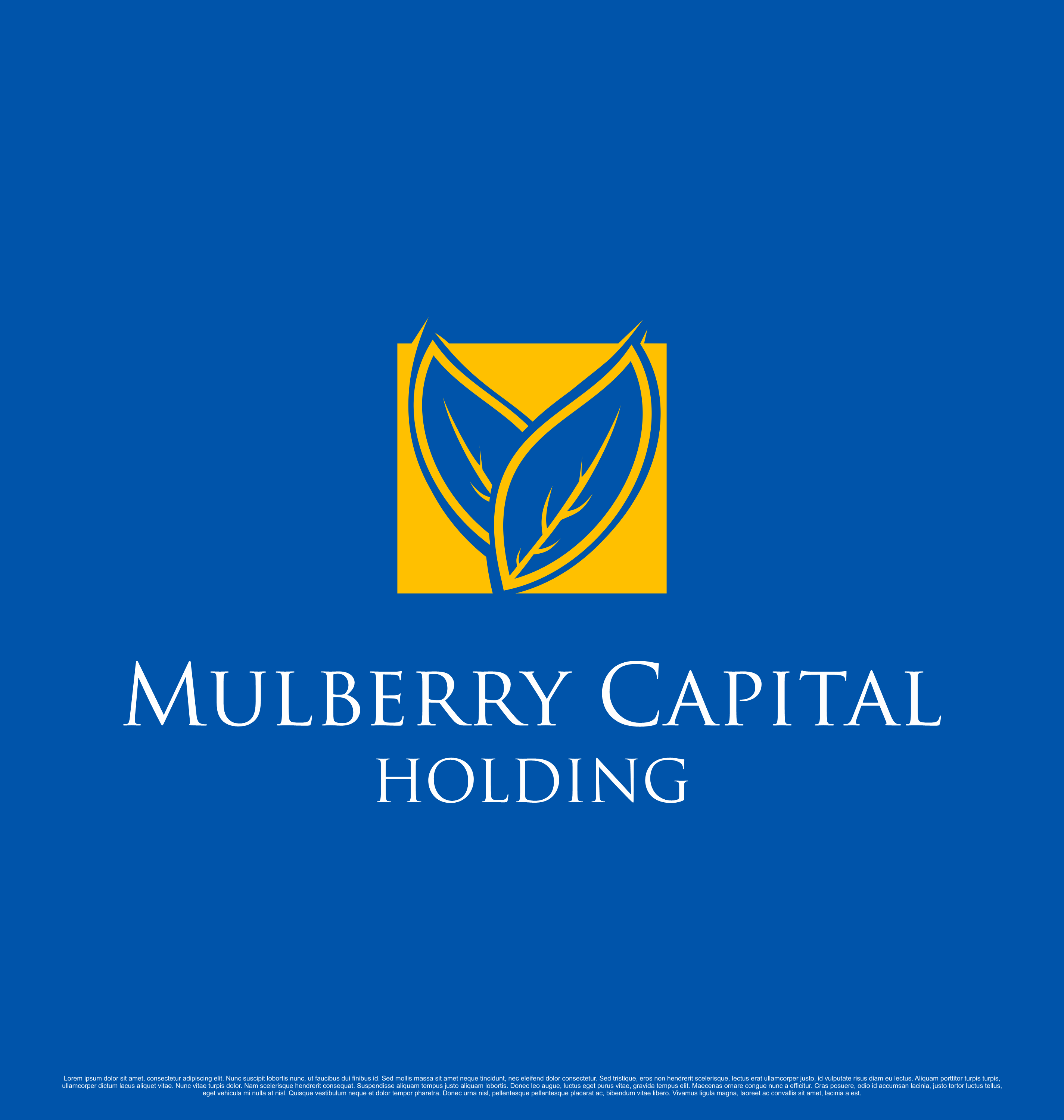 Logo Design by saesean for Mulberry Capital  | Design #34336348