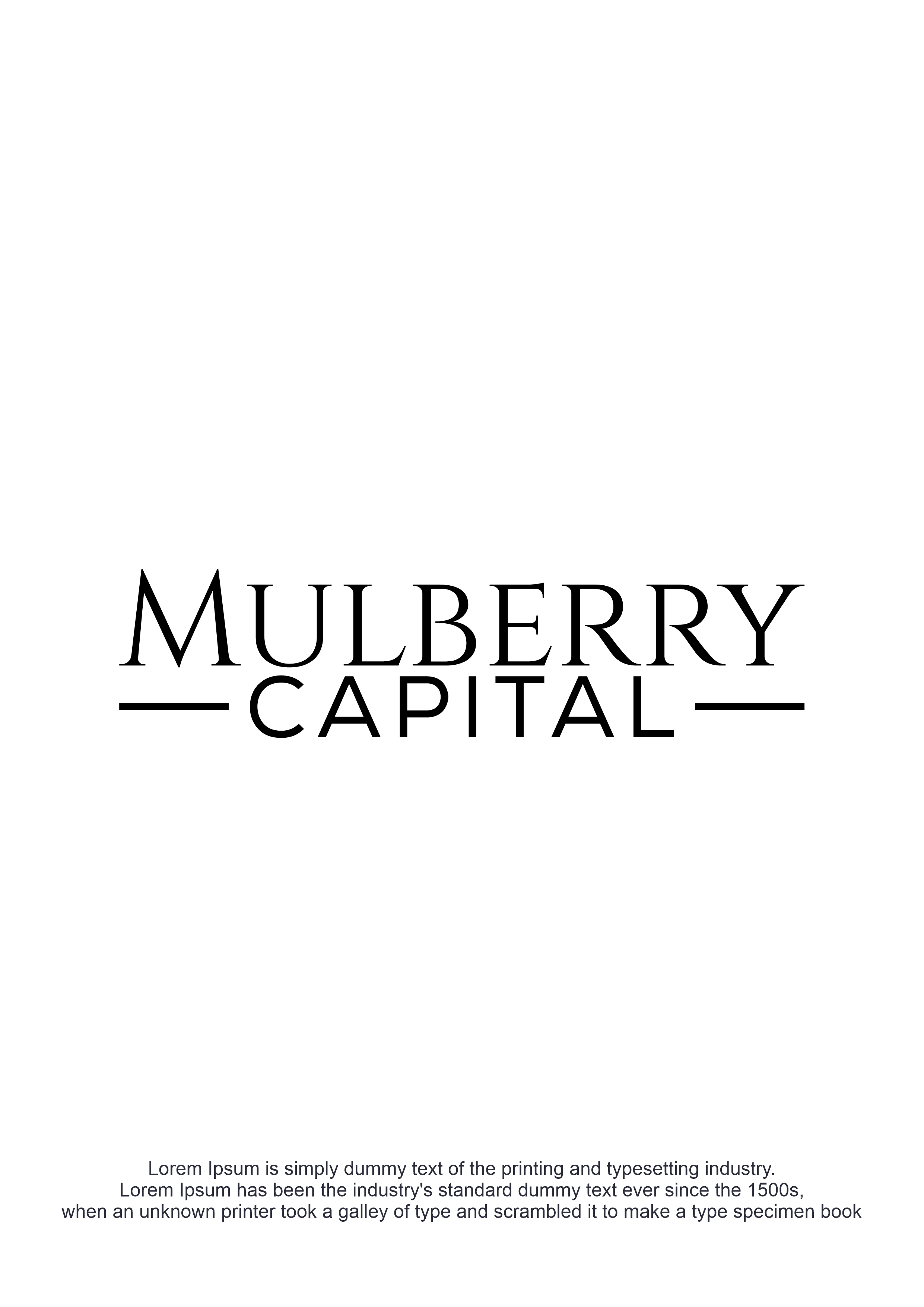 Logo Design by Abigaill_design for Mulberry Capital  | Design #34325980
