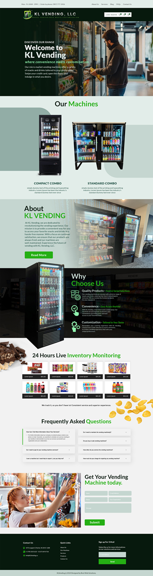 Web Design par BWS01 pour ce projet | Design : #34334639