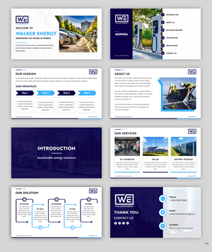 Walker Energy PowerPoint Design