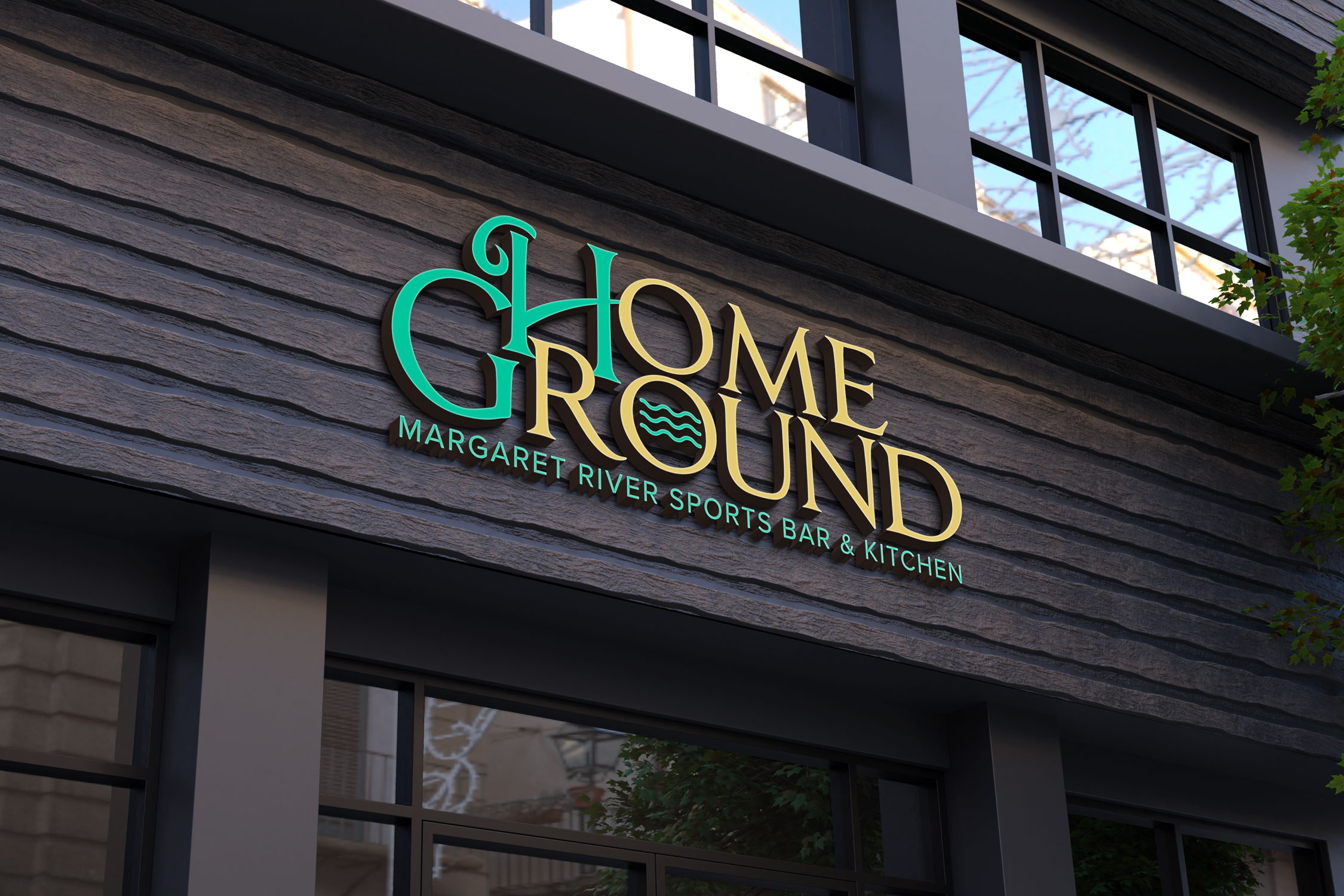 Logo Design by Kavth for Homeground Margaret River | Design #34358486