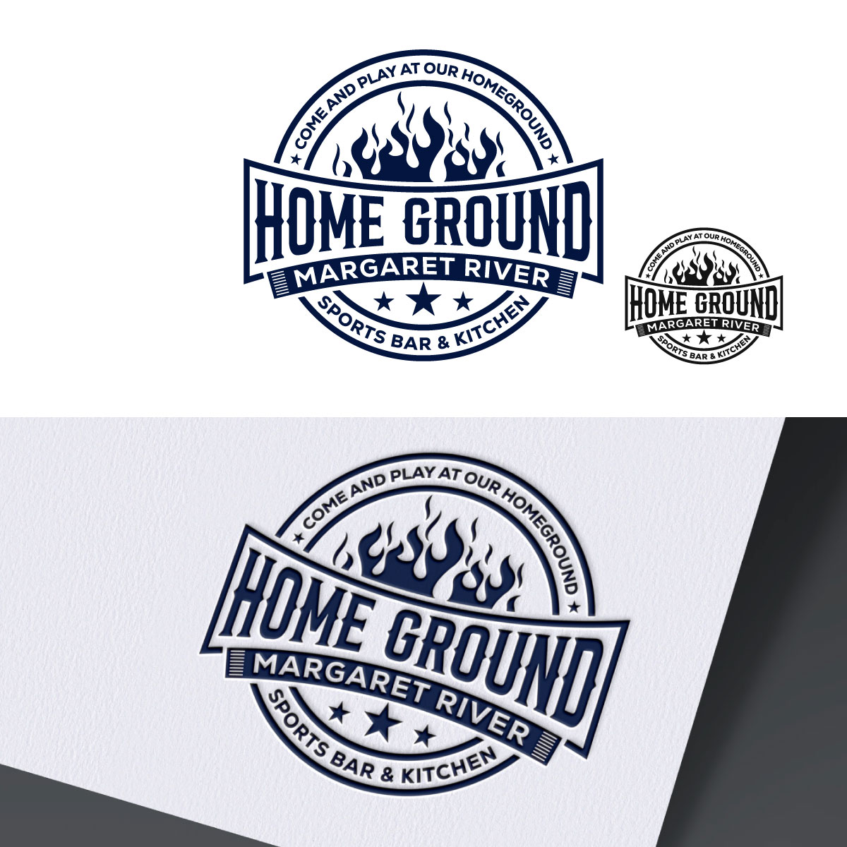 Logo Design by Suvendu.S for Homeground Margaret River | Design #34367973