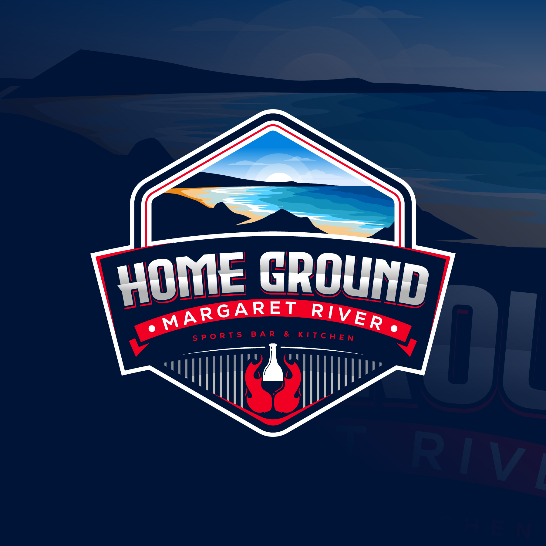 Logo Design by debdesign for Homeground Margaret River | Design #34341294