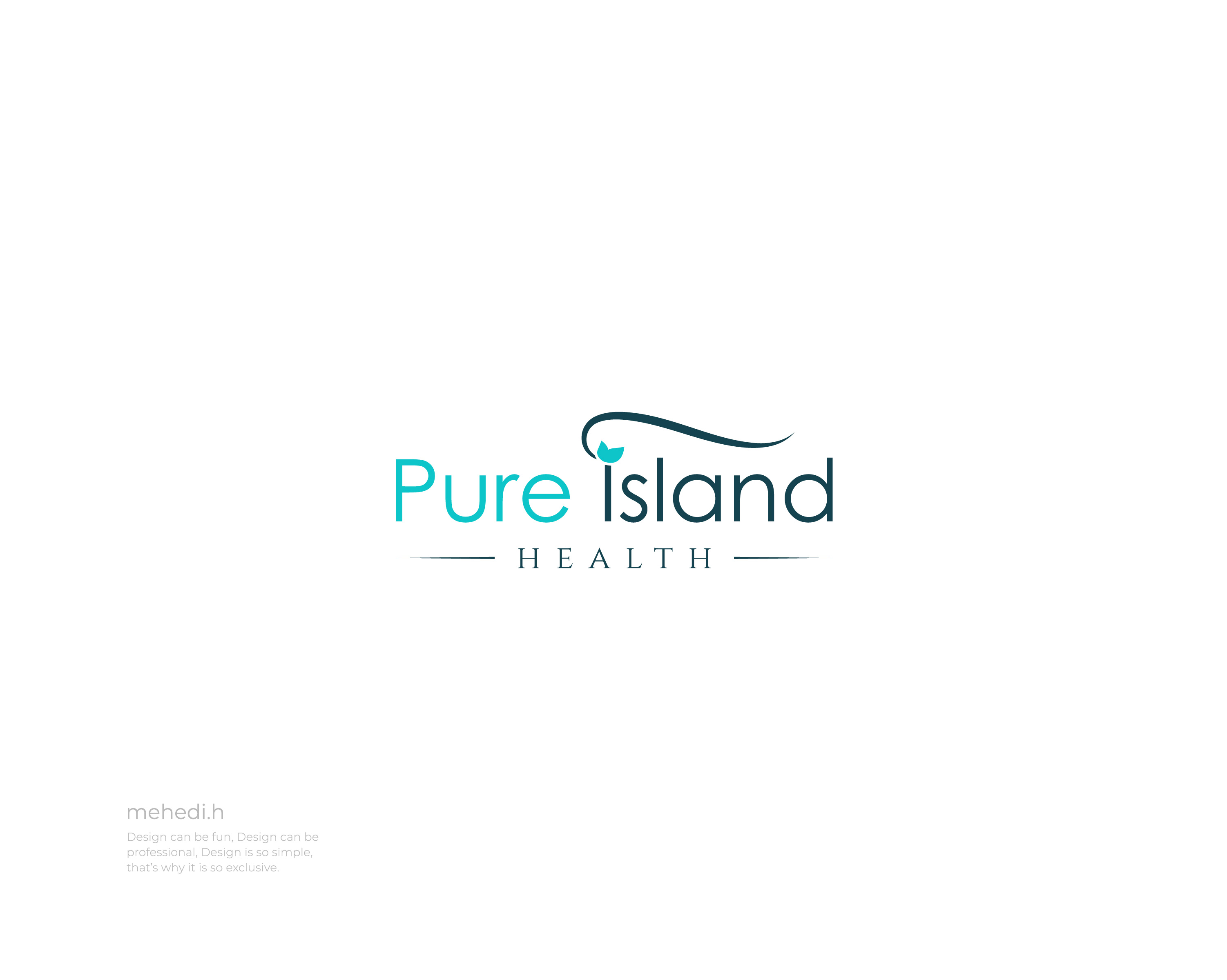 Logo Design by mehedi.h for Pure Island Health | Design #34364747
