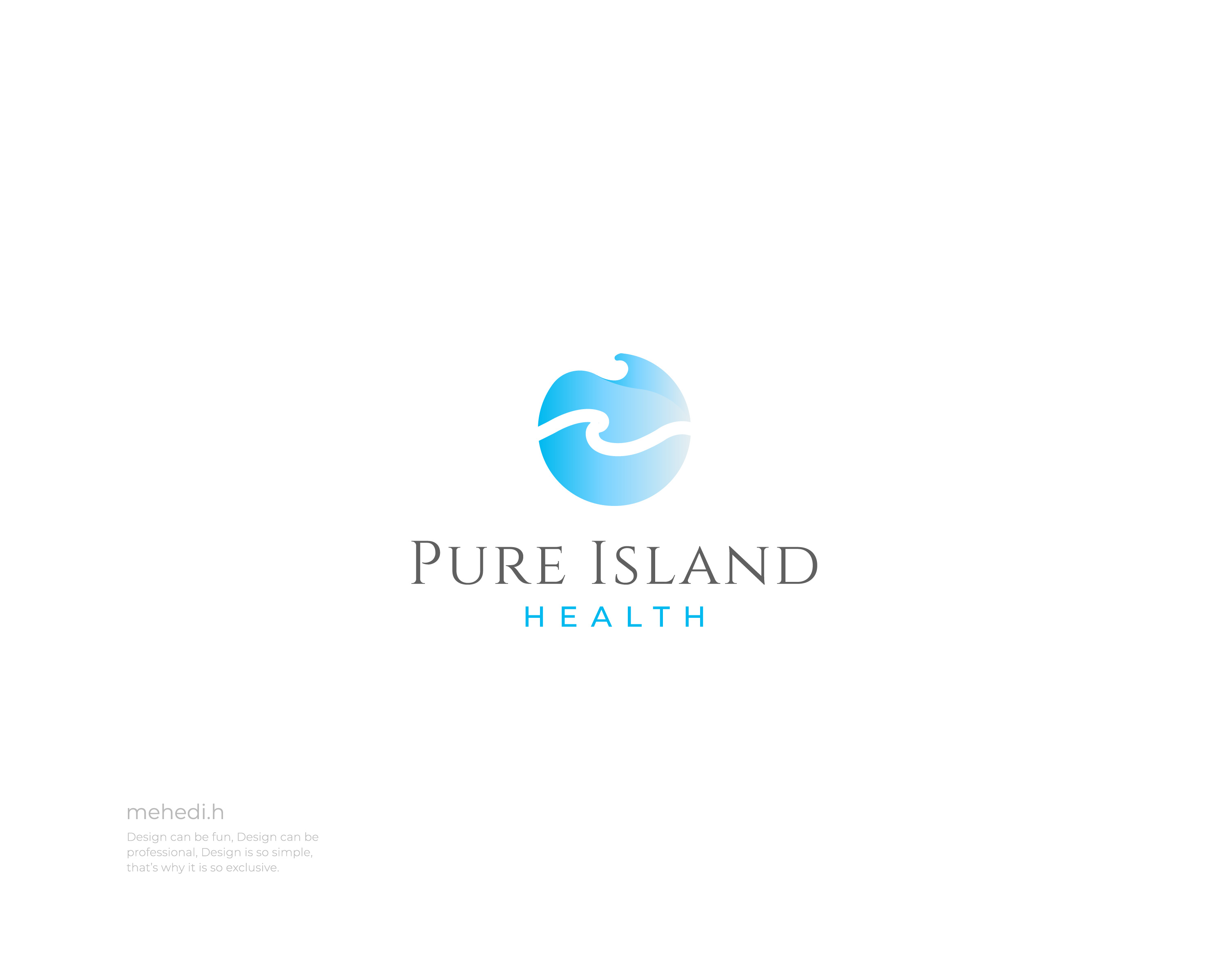 Logo Design by mehedi.h for Pure Island Health | Design #34364788