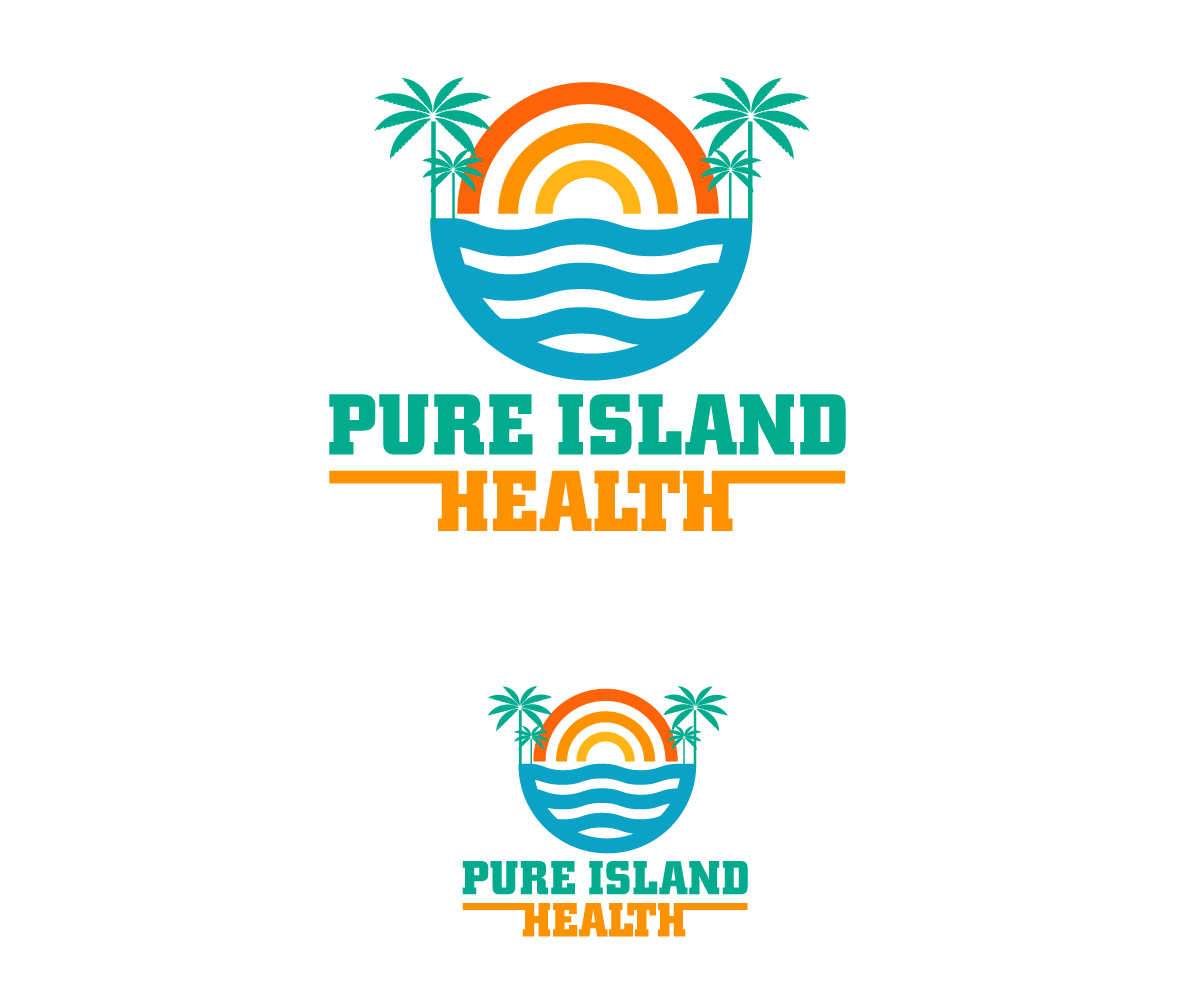 Logo Design by Paint-Tools for Pure Island Health | Design #34366811