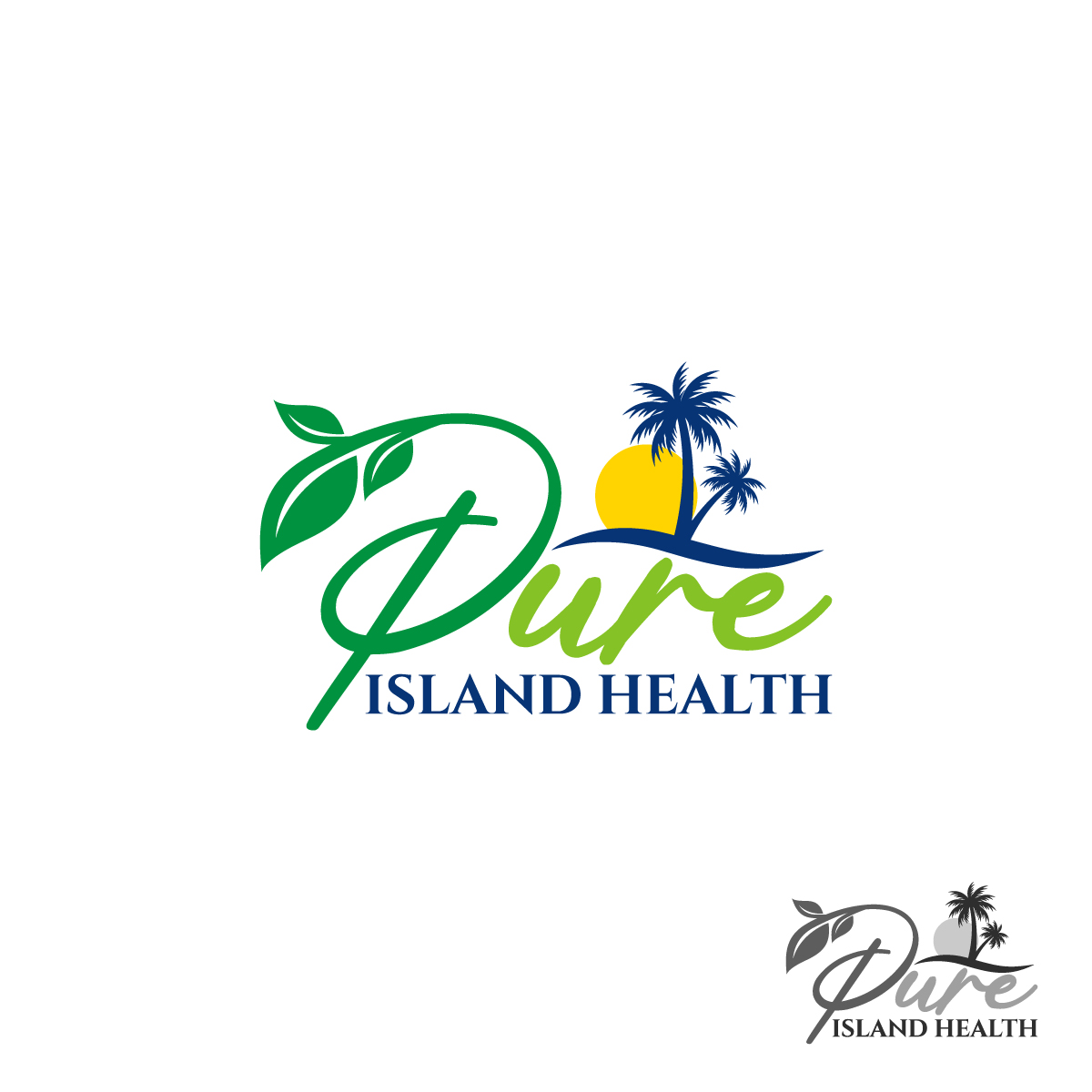 Logo Design by Suvendu.S for Pure Island Health | Design #34384311