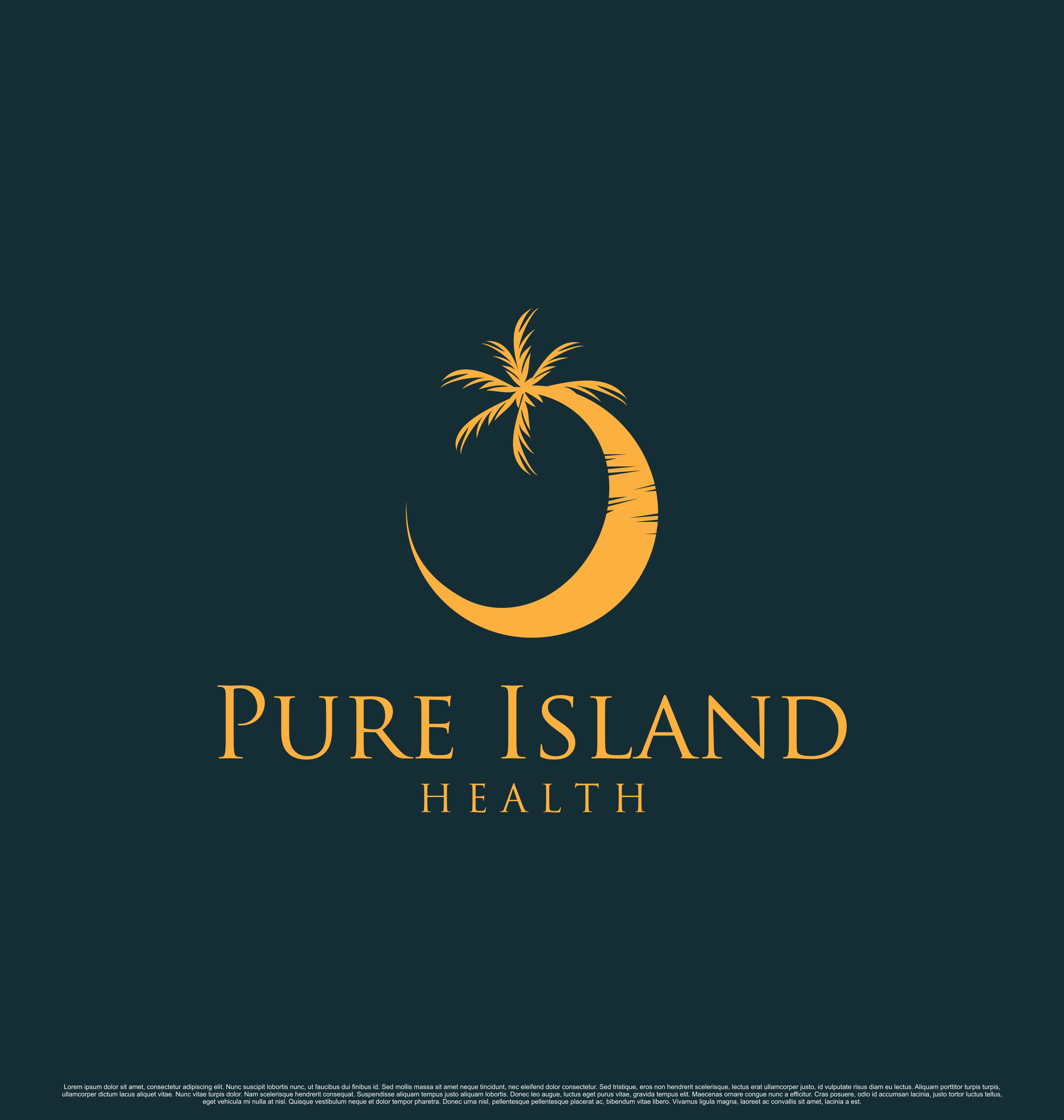 Logo Design by saesean for Pure Island Health | Design #34375312