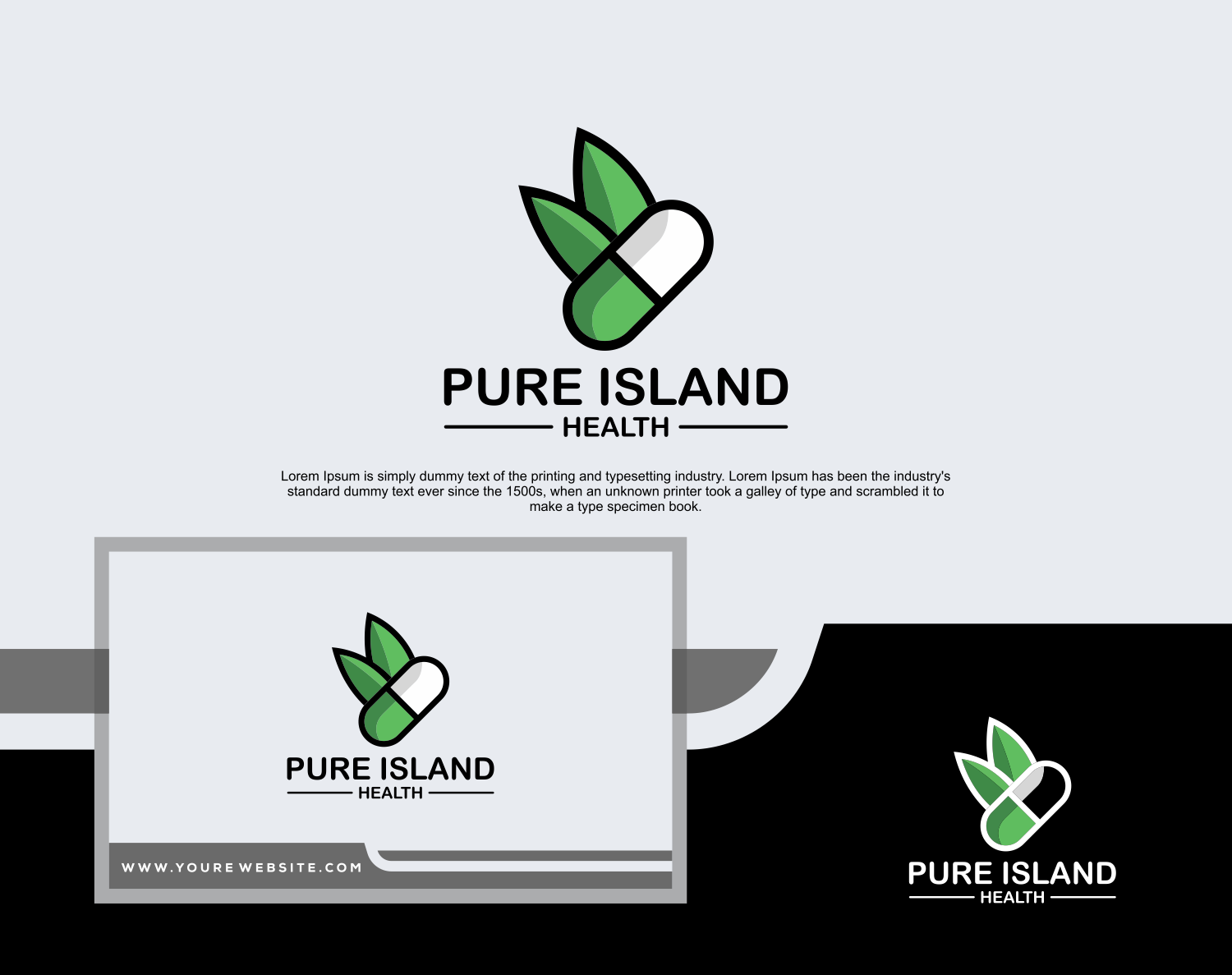 Logo Design by anak hits for Pure Island Health | Design #34367116
