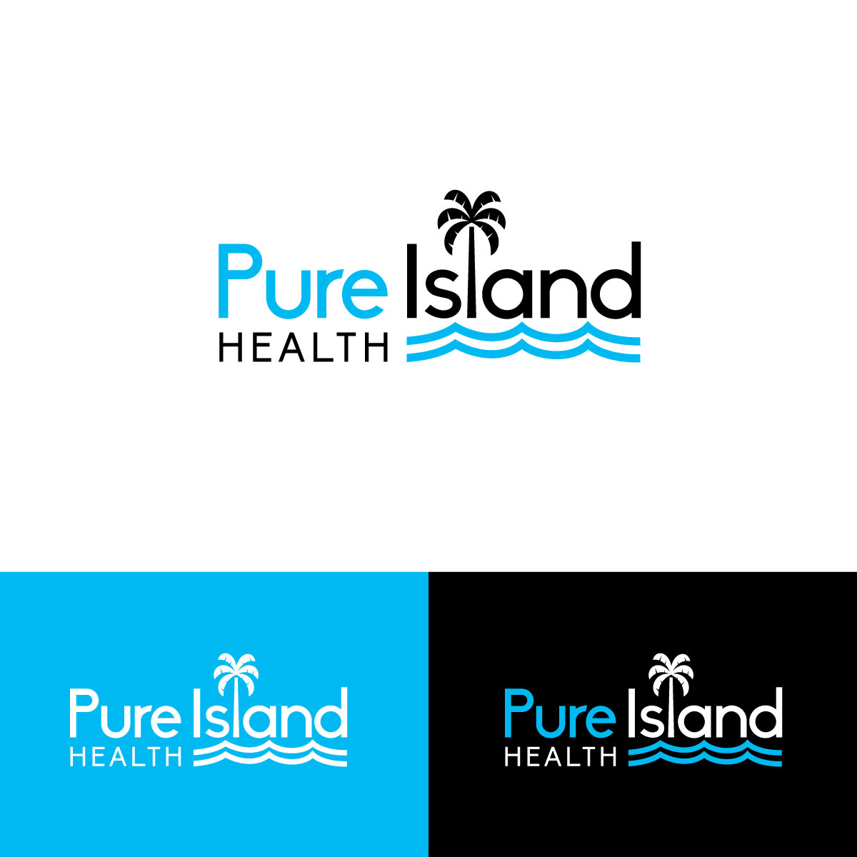 Logo Design by Alex Henry for Pure Island Health | Design #34365029
