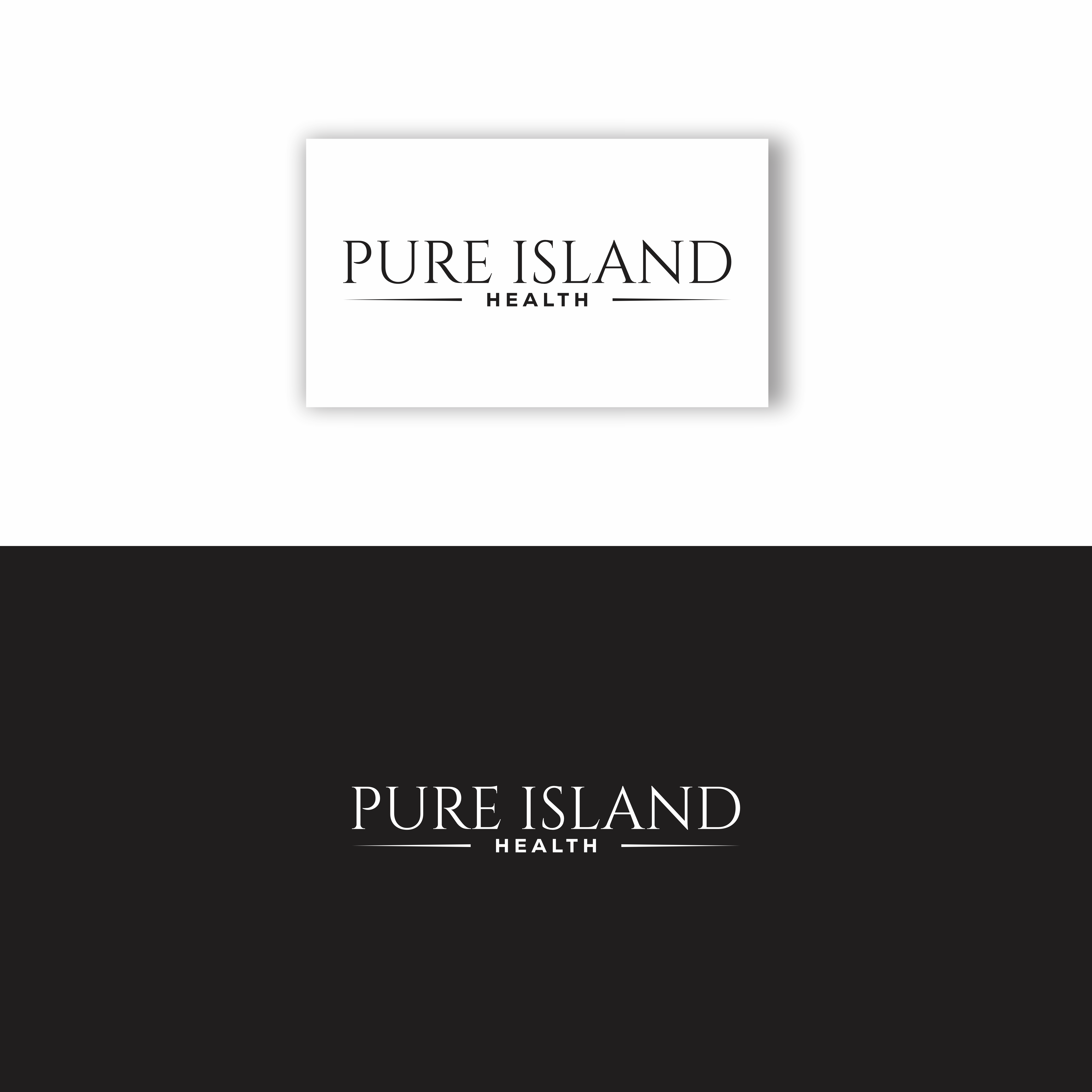 Logo Design by cahdesign for Pure Island Health | Design #34364002