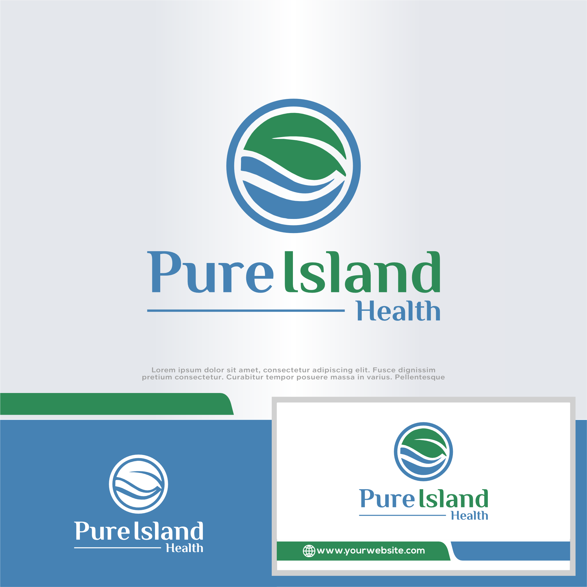 Logo Design by win it for Pure Island Health | Design #34367360