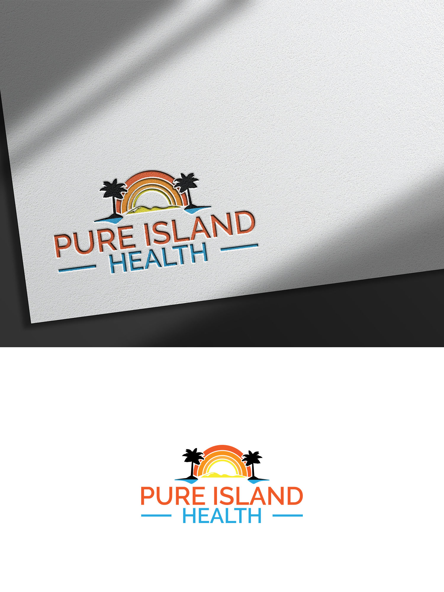 Logo Design by Majesty Design  for Pure Island Health | Design #34378381