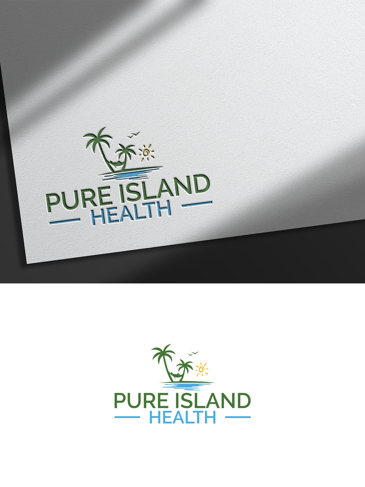 Logo Design by Majesty Design  for Pure Island Health | Design #34378382