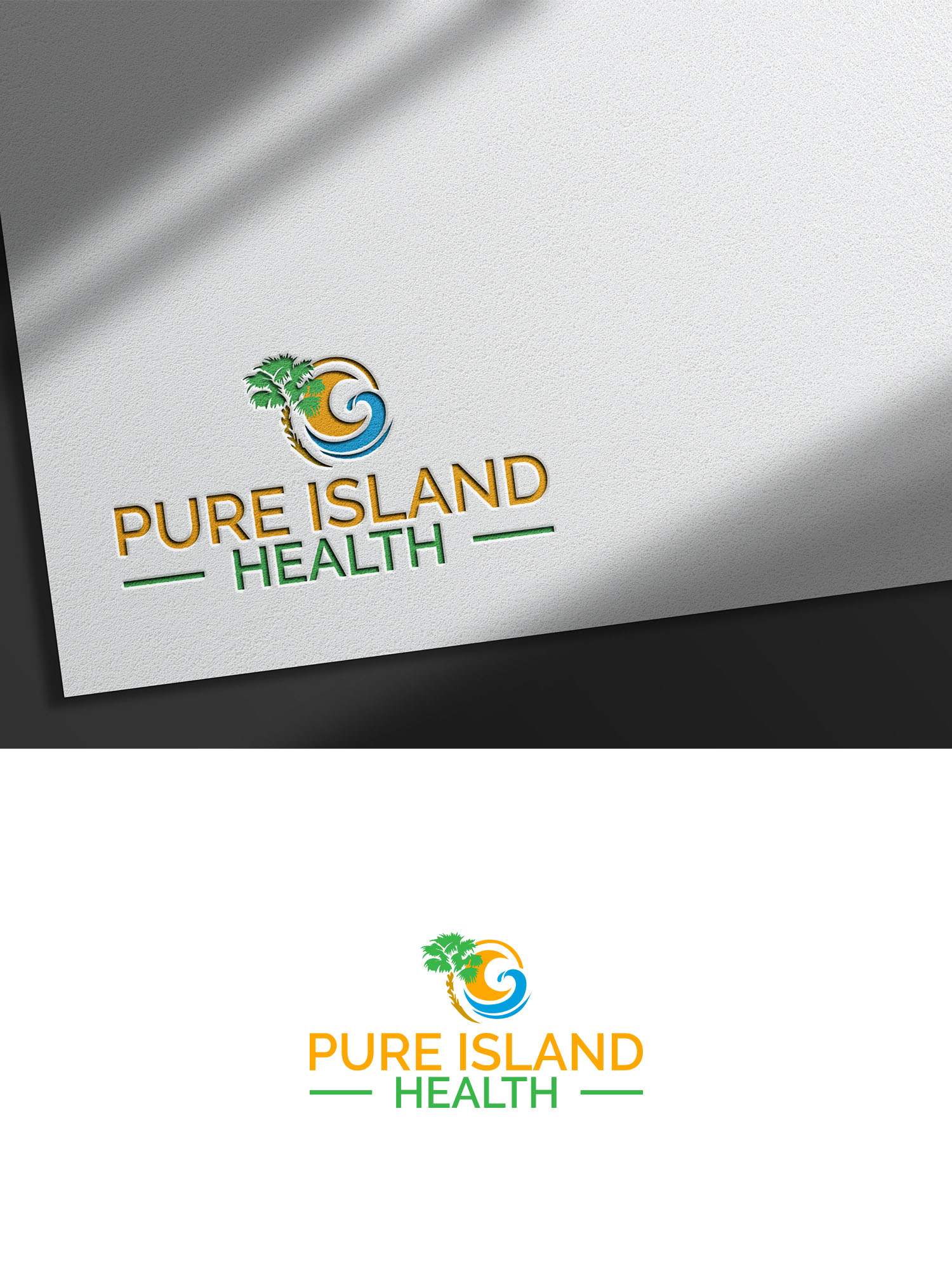 Logo Design by Majesty Design  for Pure Island Health | Design #34378383
