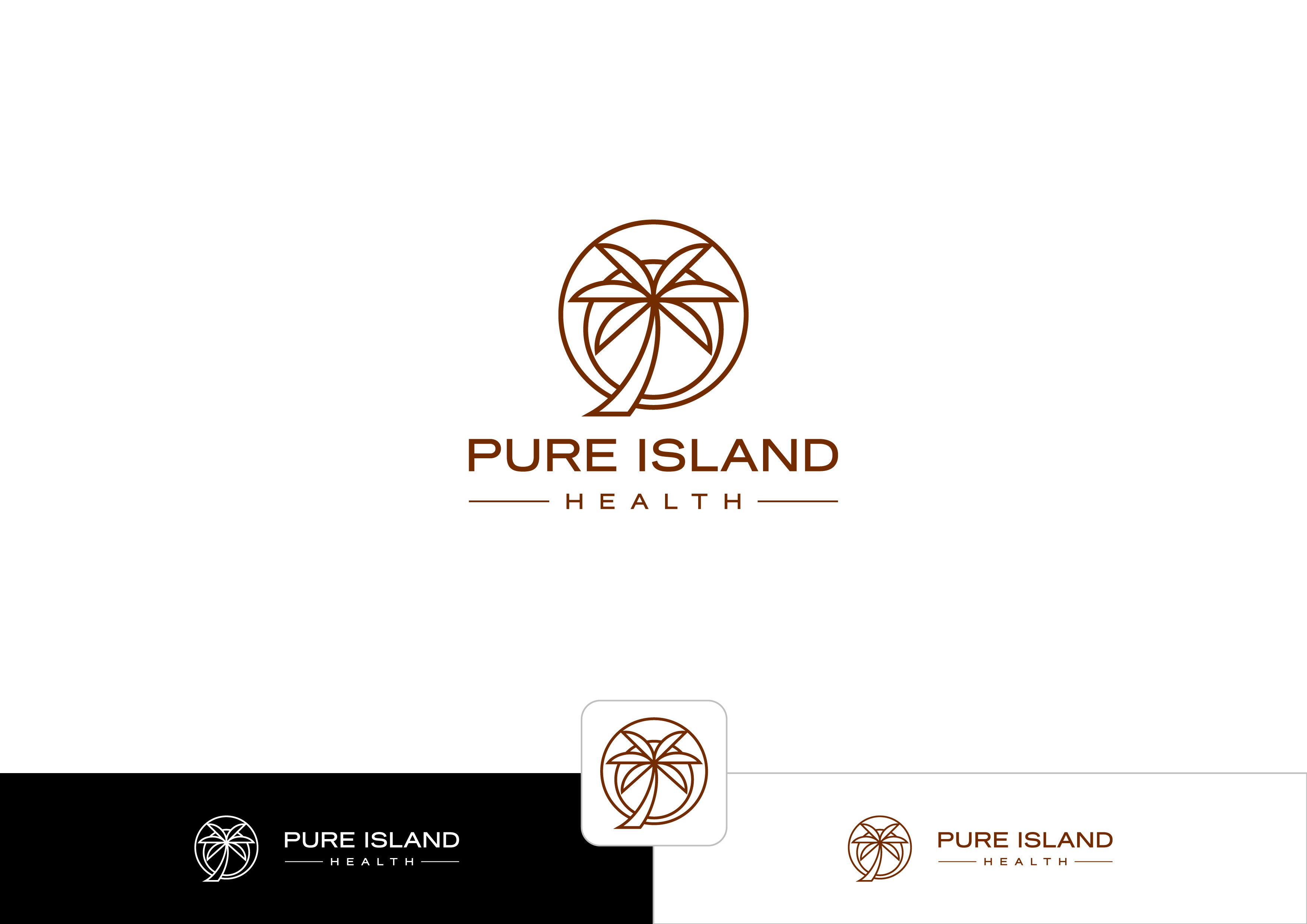 Logo Design by ~idiaz~ for Pure Island Health | Design #34400506