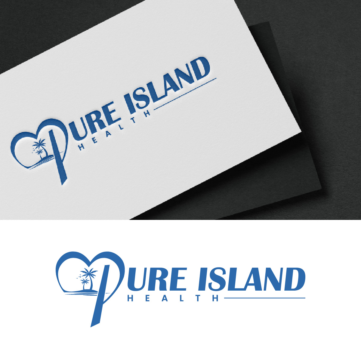 Logo Design by fly  design for Pure Island Health | Design #34368234