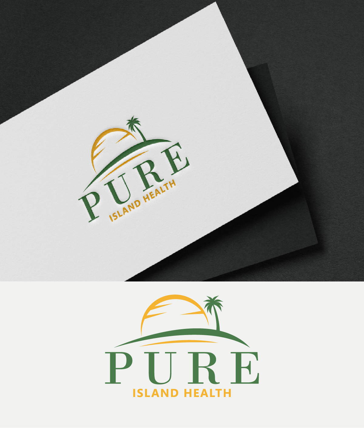 Logo Design by fly  design for Pure Island Health | Design #34368235