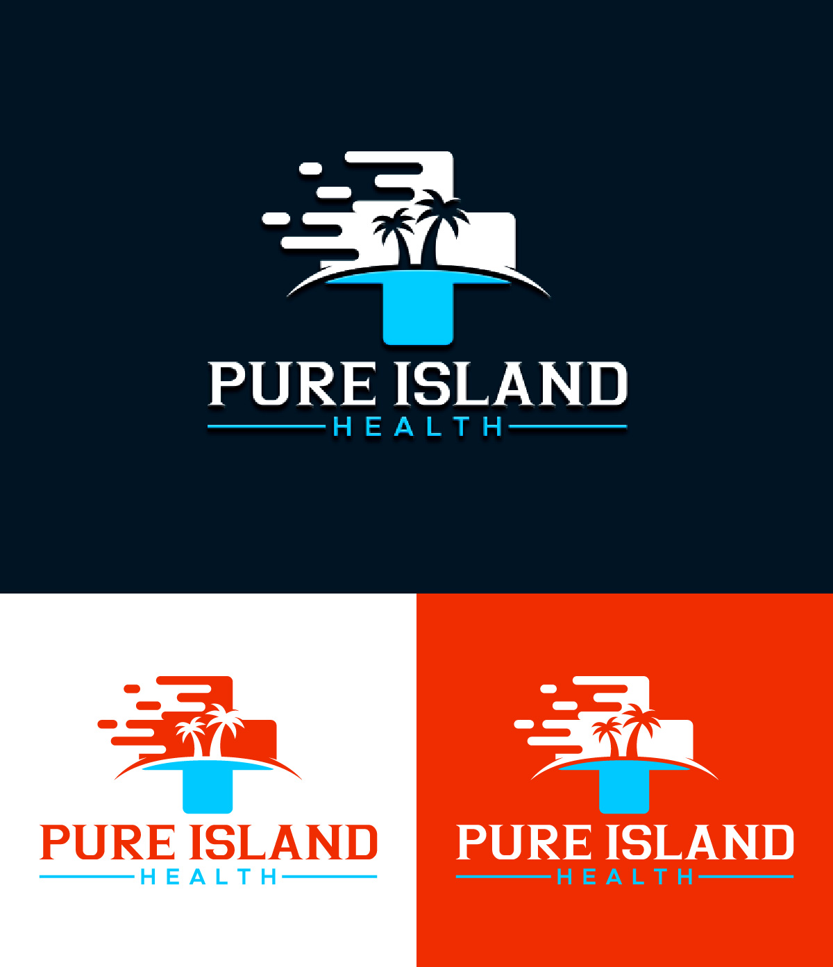 Logo Design by fly  design for Pure Island Health | Design #34368241