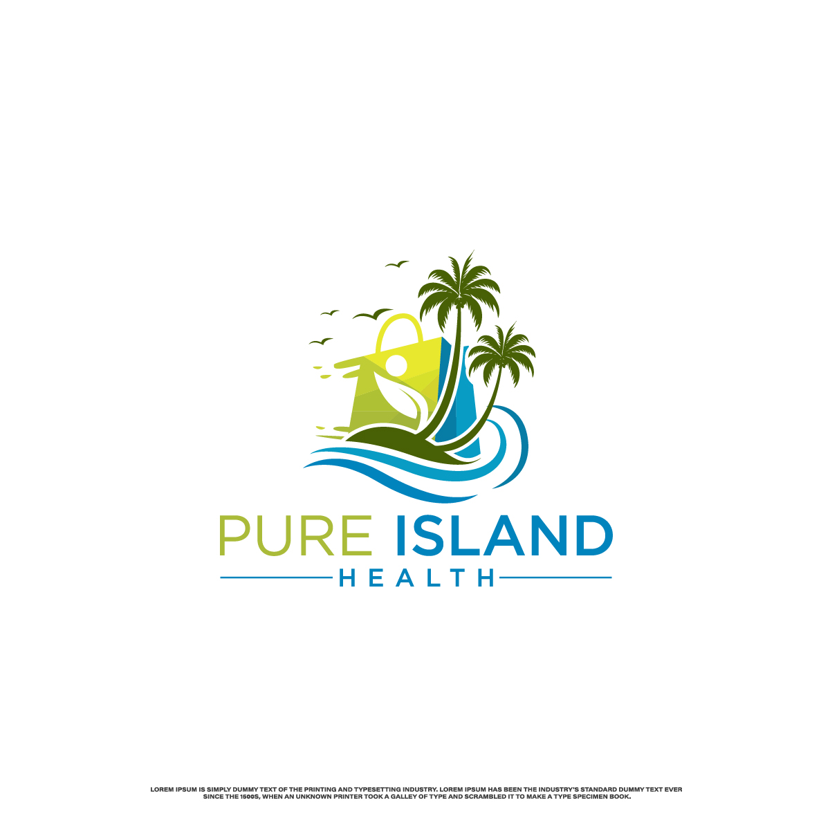 Logo Design by fly  design for Pure Island Health | Design #34368242