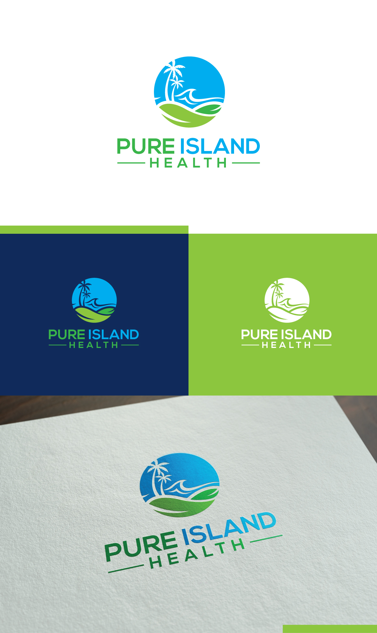 Diseño de Logo por creativepix para Pure Island Health | Diseño #34365078