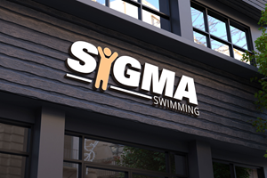 Logo Design by Kavth for Sigma Swimming | Design: #34358491