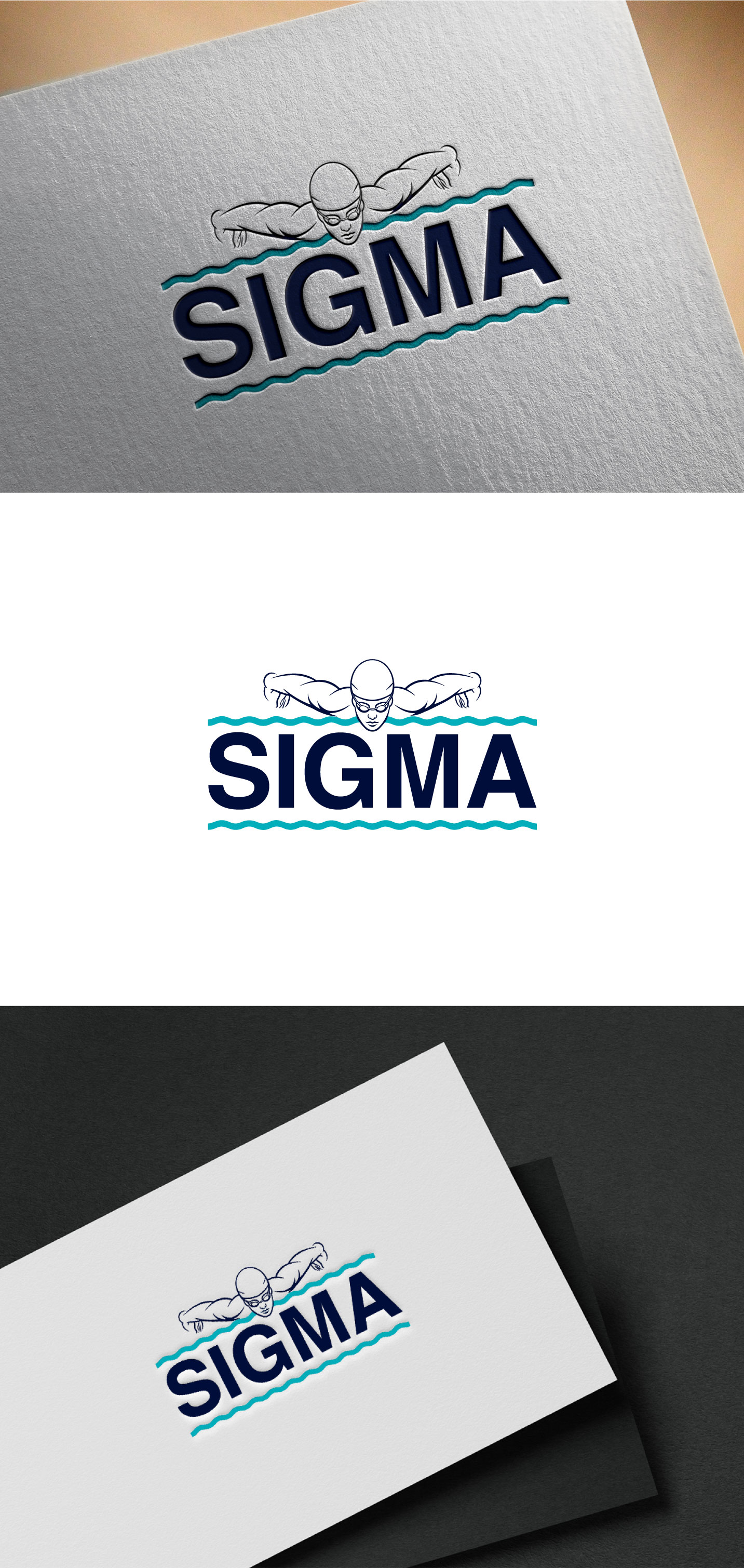 Diseño de Logo por DesignVerse777 para Sigma Swimming | Diseño #34346680