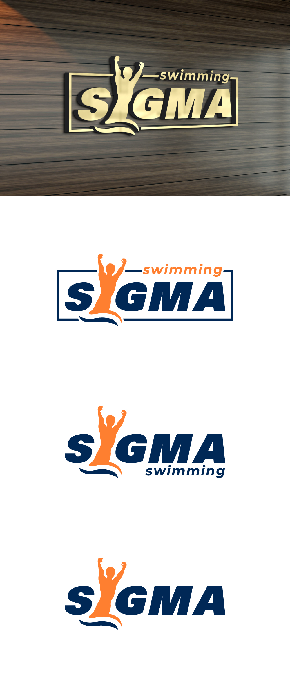 Logo Design by DesignPack for Sigma Swimming | Design #34352959
