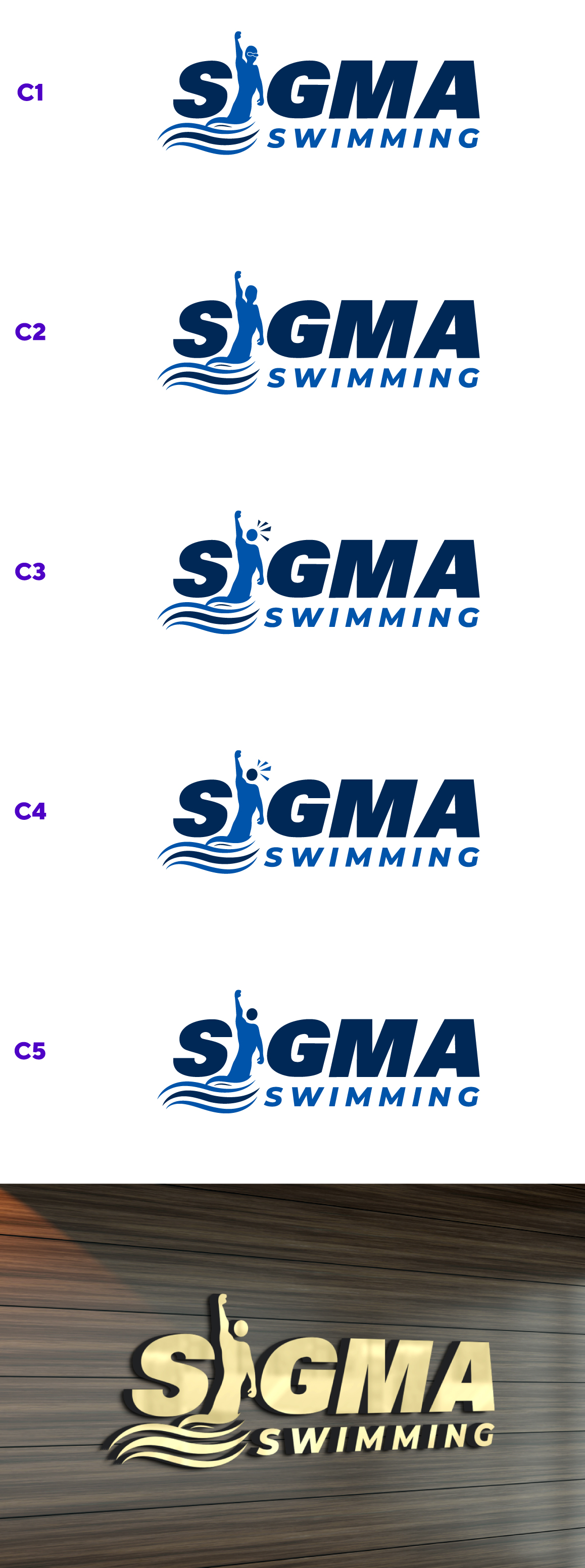 Diseño de Logo por DesignPack para Sigma Swimming | Diseño #34364518